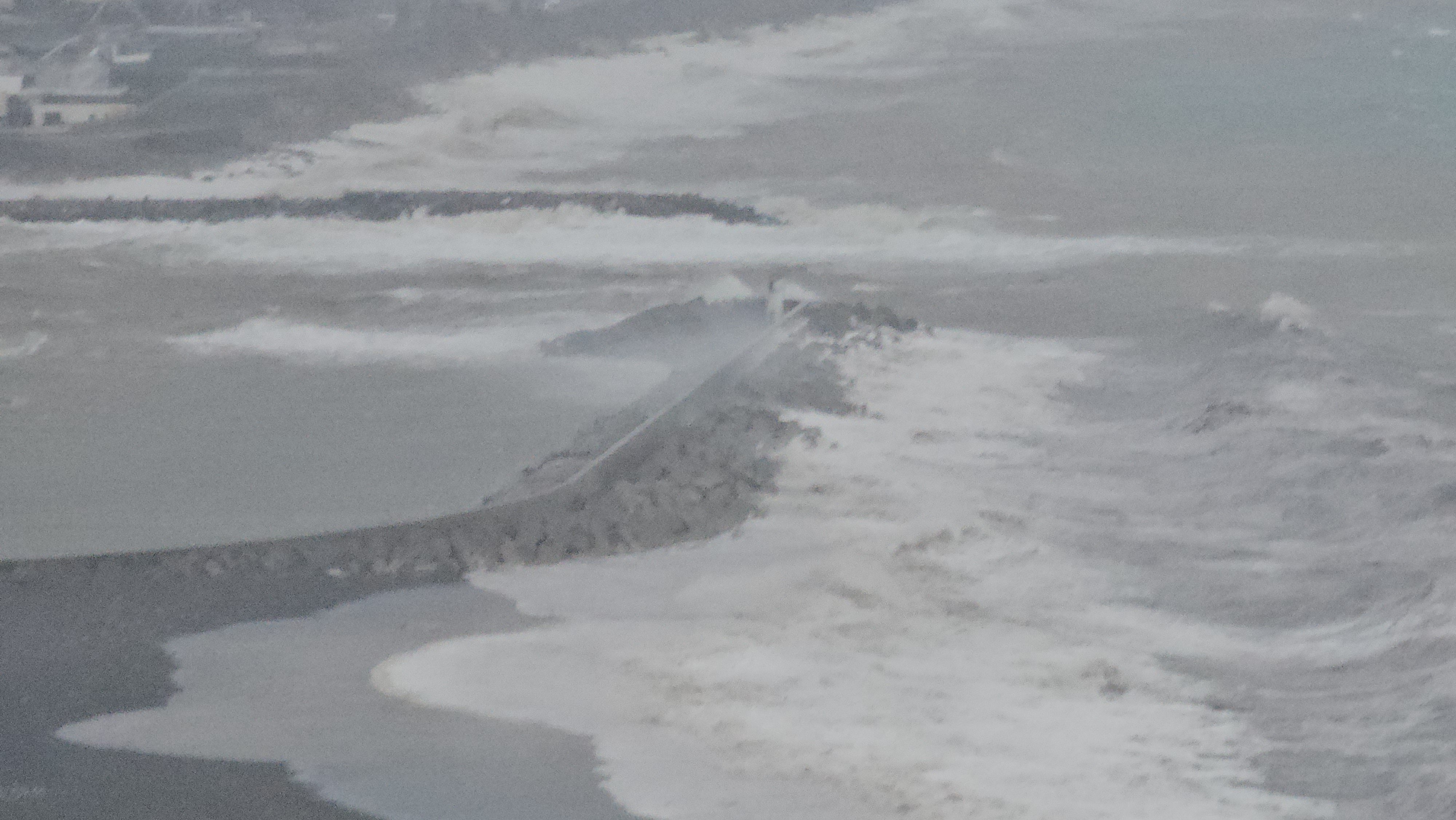 Zonguldak Kozlu Limanı deniz taşkını