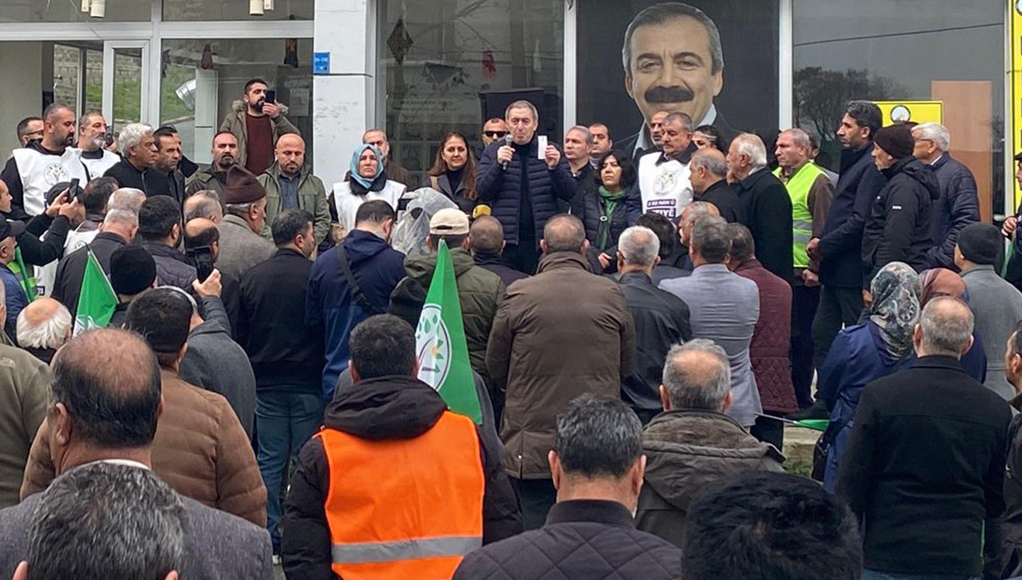 DEM Parti Çerkezköy mitingi