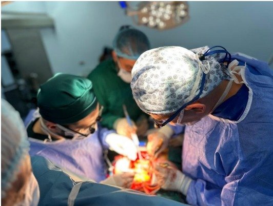 Şam Kalp Hastanesi Türk Sağlık Ekibi