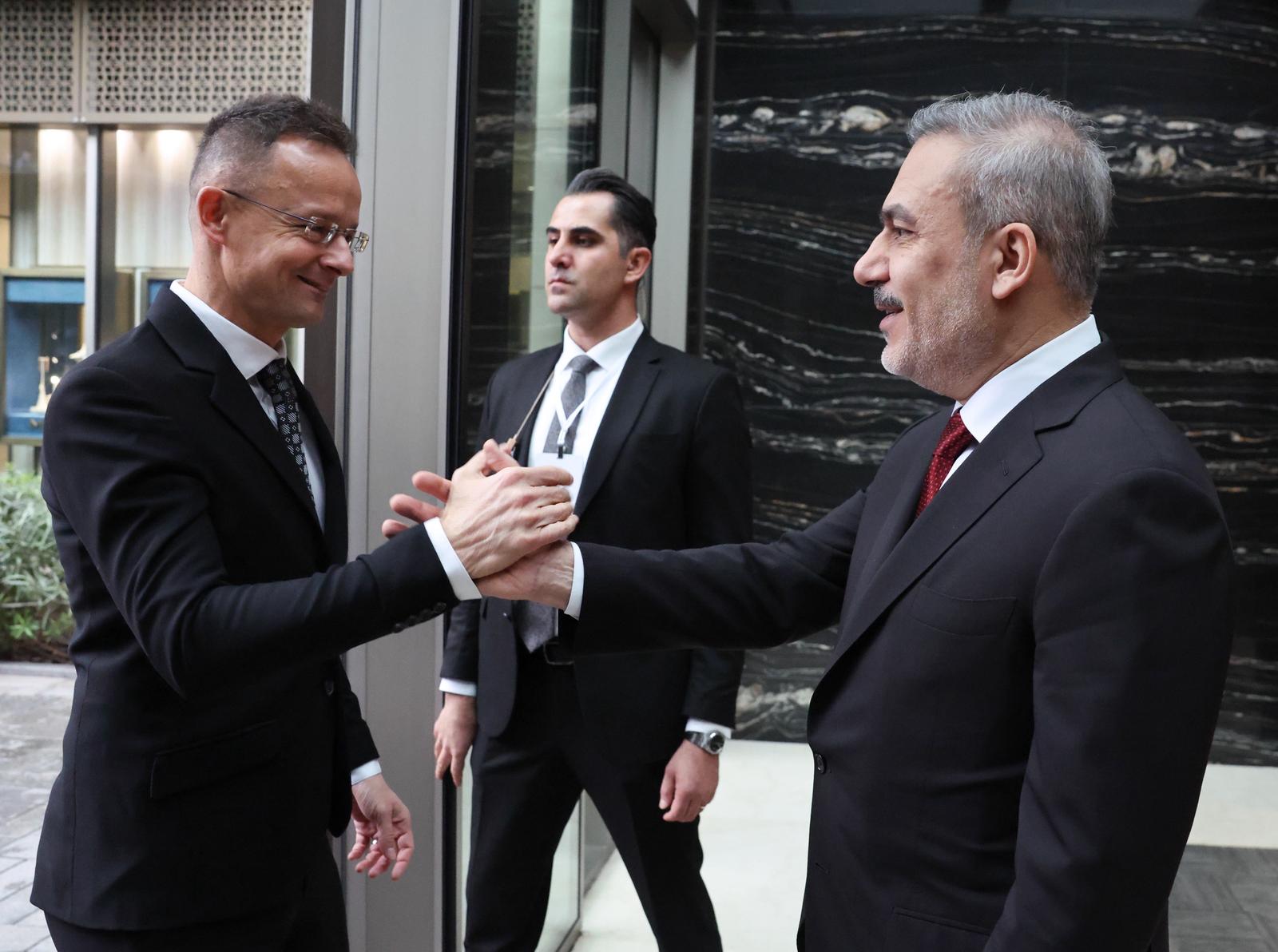 Dışişleri Bakanı Hakan Fidan konuşma yapıyor