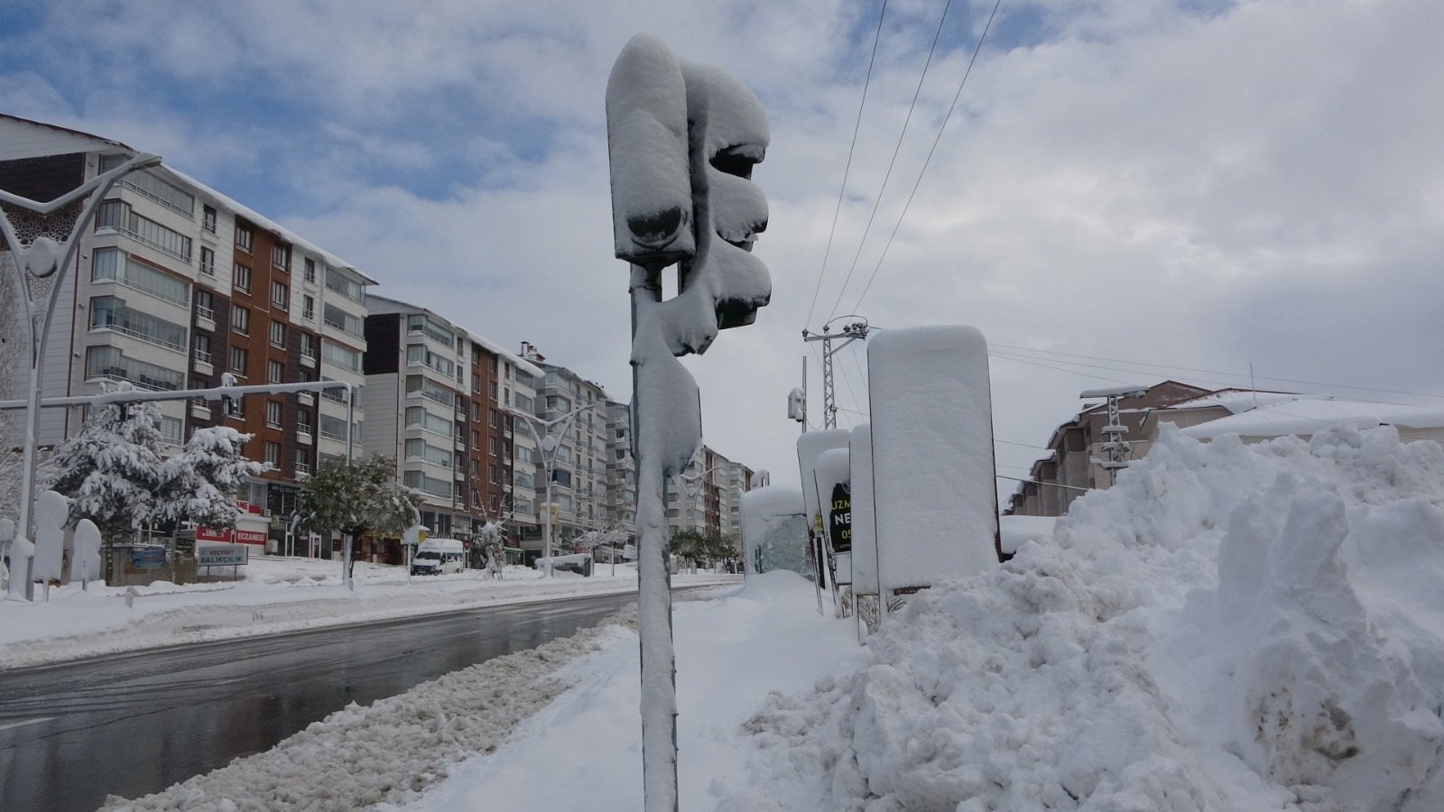 Bitlis kar mücadelesi iş makineleri