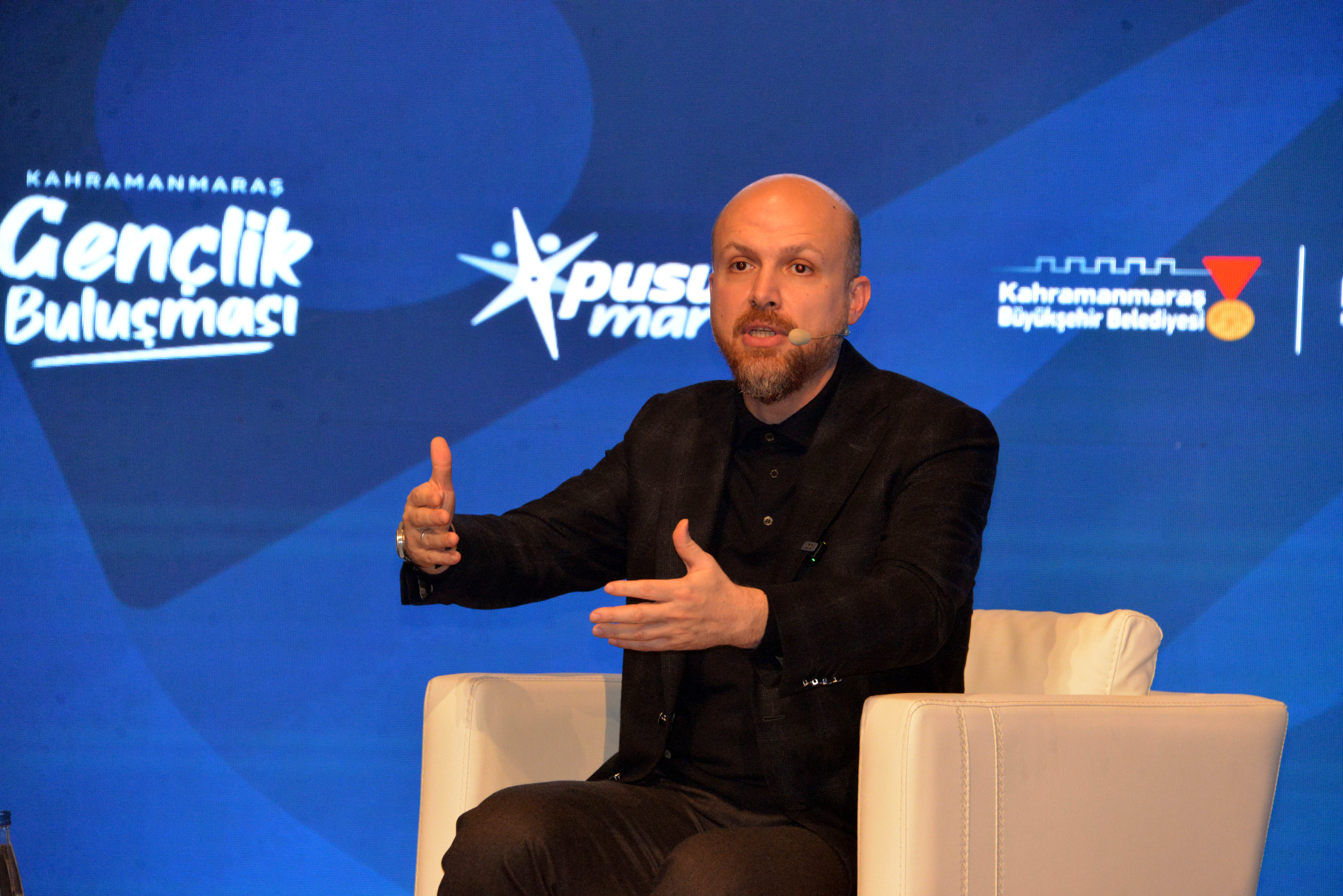 Bilal Erdoğan Konuşma Yapıyor