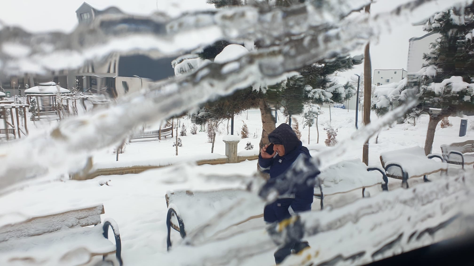 Kar temizleme çalışması
