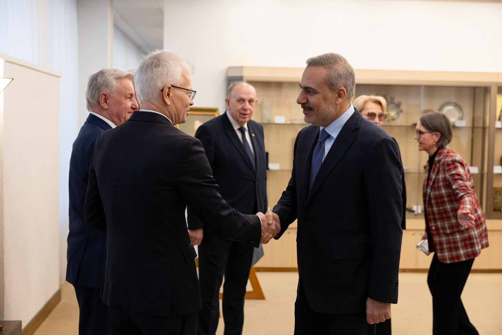 Hakan Fidan Rasa Budbergyte görüşmesi