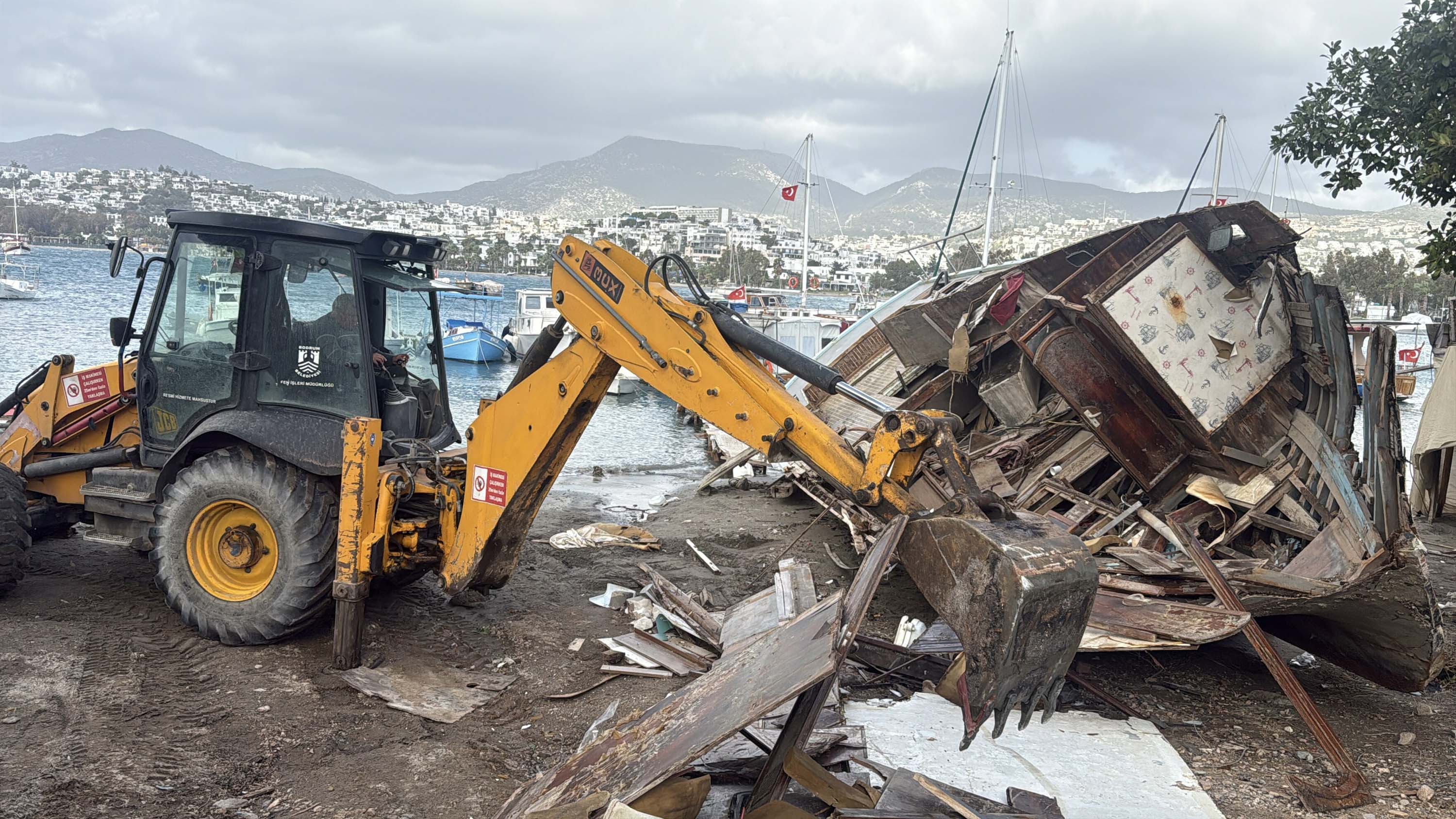 Bodrum Gümbet Koyu operasyon alanı