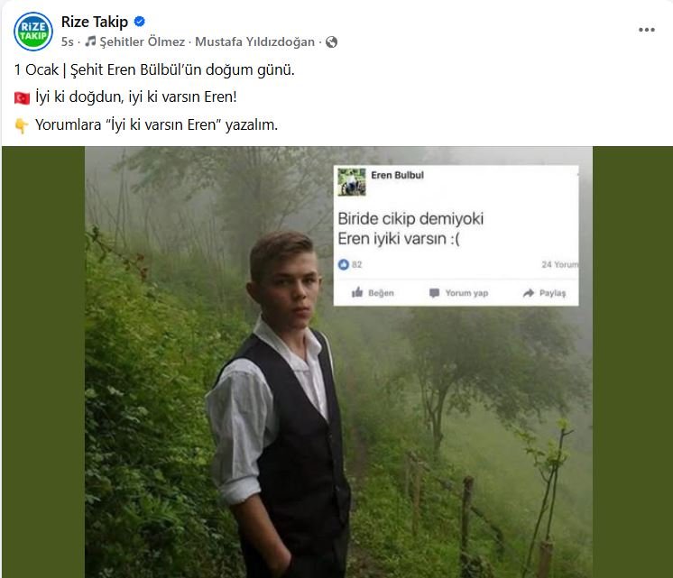 Eren Bülbül Anma