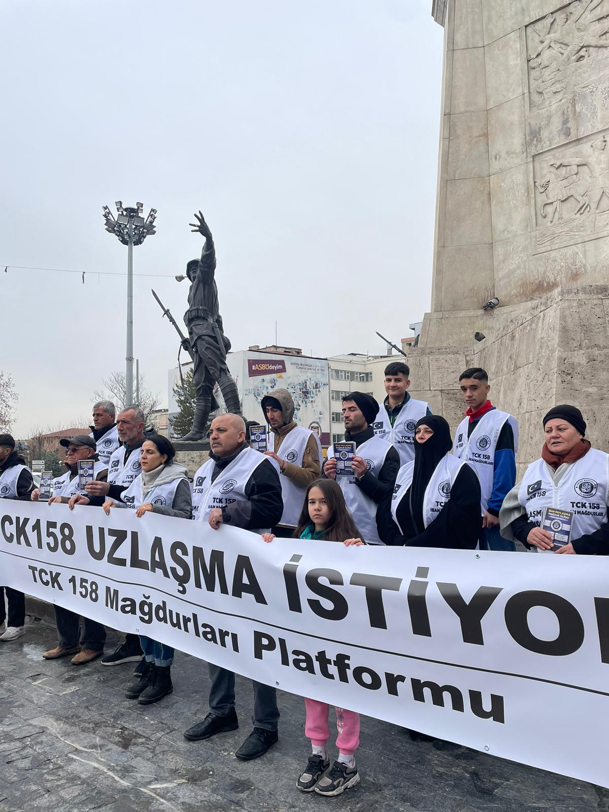 İlyas Ataş TCK 158 mağdurları açıklaması