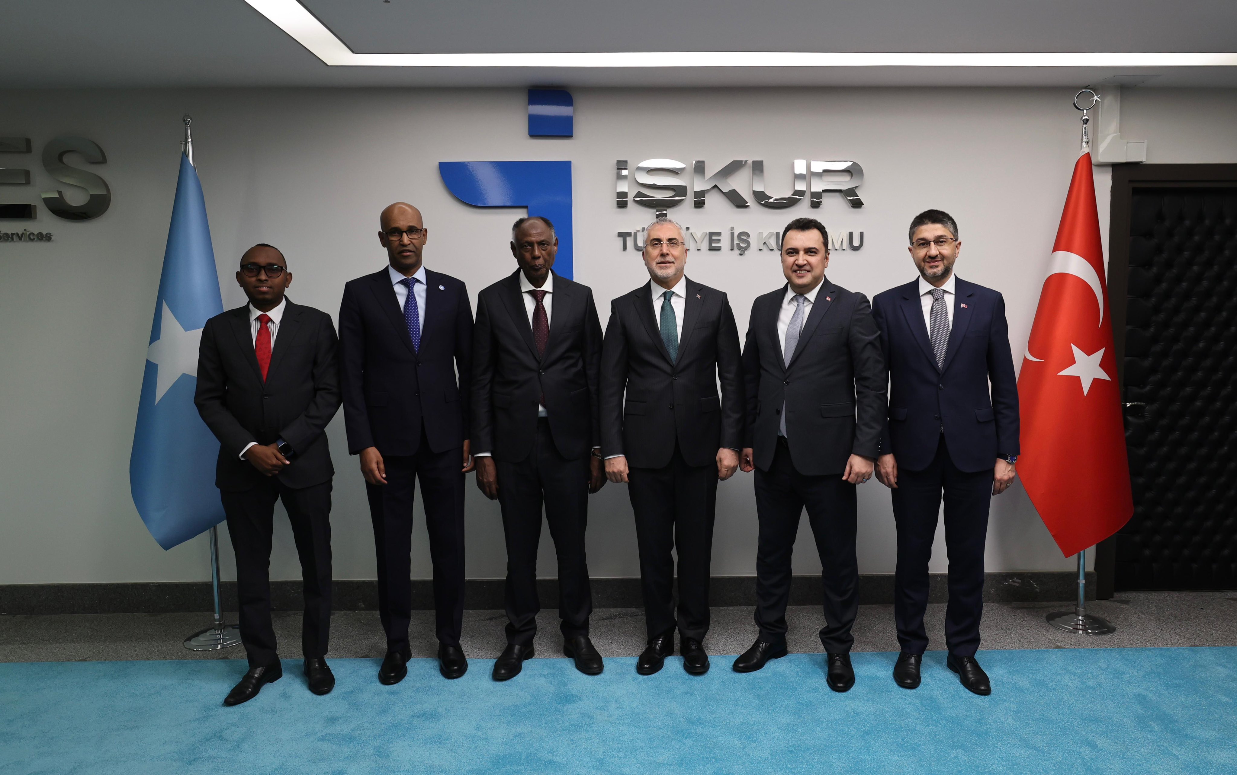 Bakan Vedat Işıkhan ve Somali Bakanı Salim Alio Ibro görüşmesi