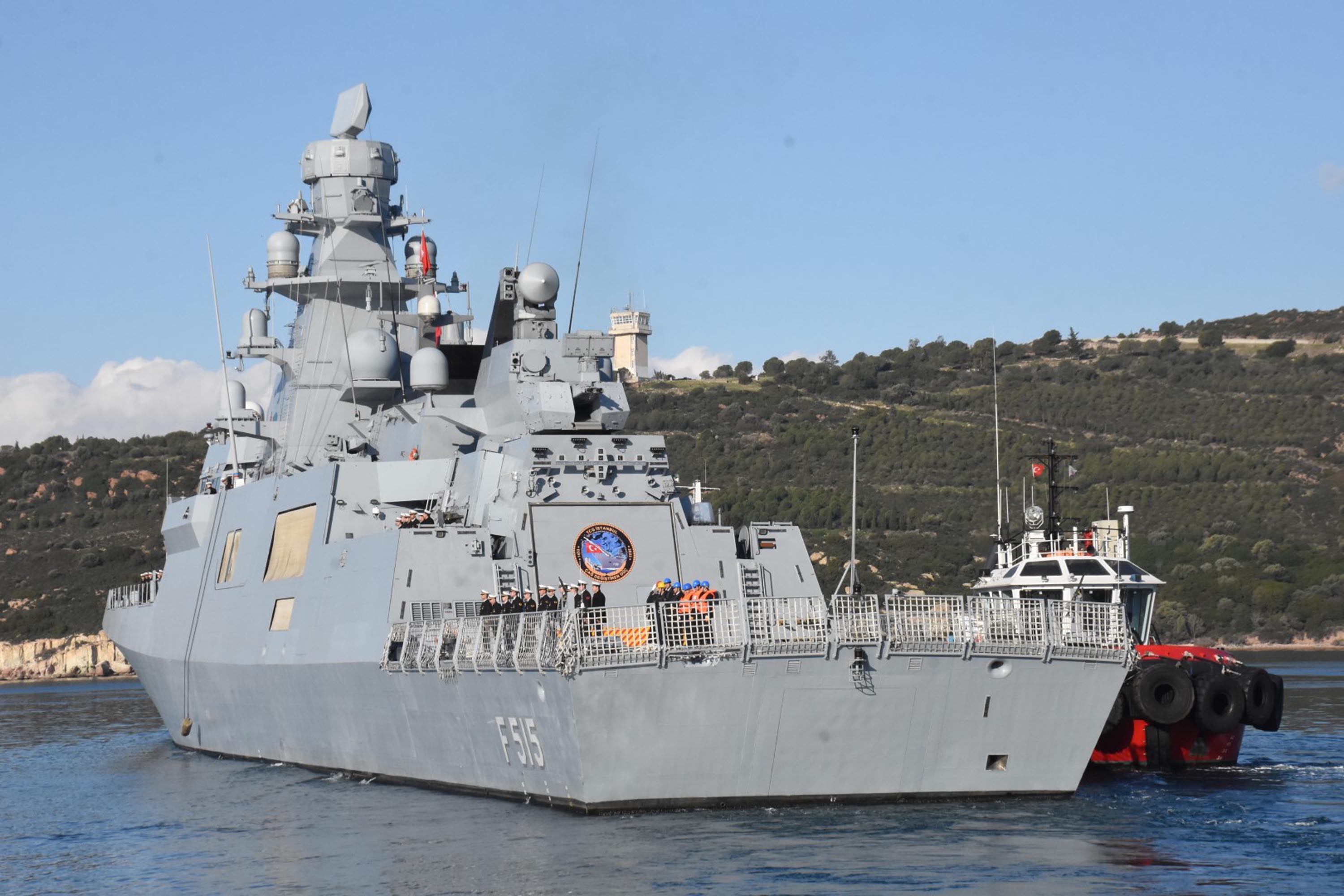 Anadolu Türk Deniz Görev Kuvveti NATO görevi uğurlama töreni