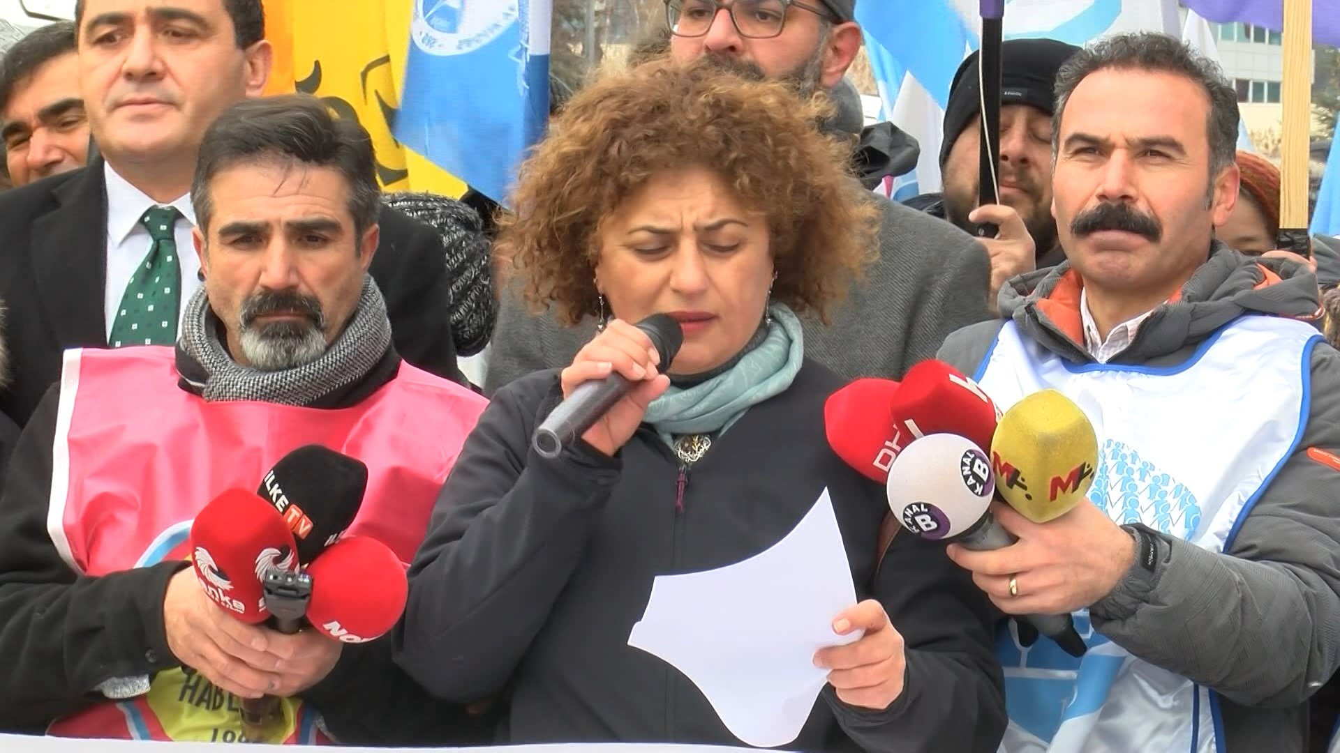 Ayfer Koçak KESK Eylem Konuşması