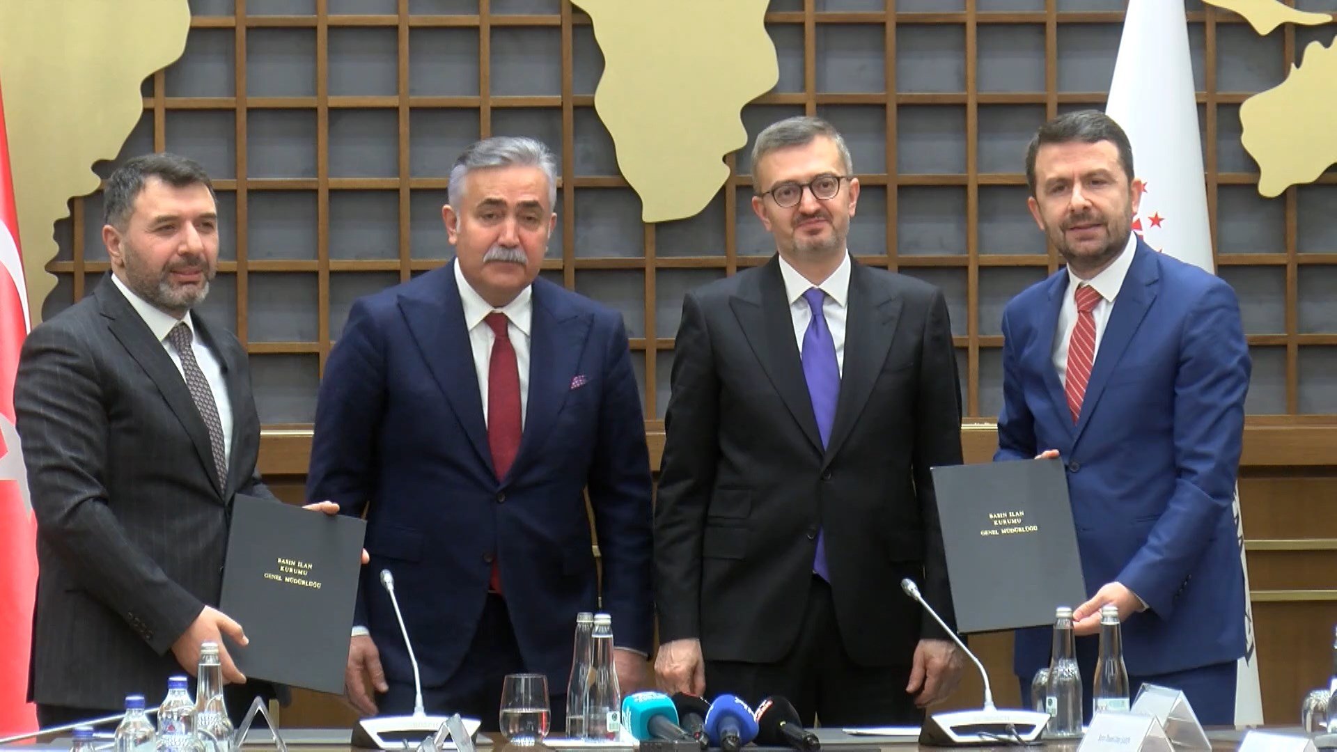 Basın İlan Kurumu Kredi Garanti Fonu protokol imza töreni