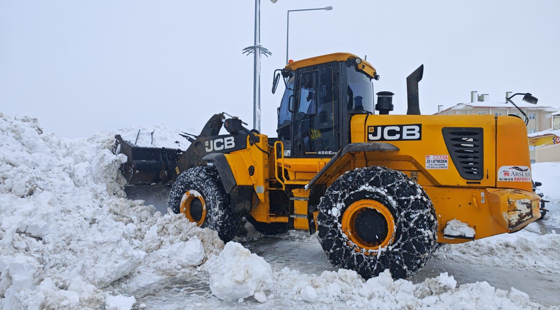 Bitlis kar mücadelesi vatandaş
