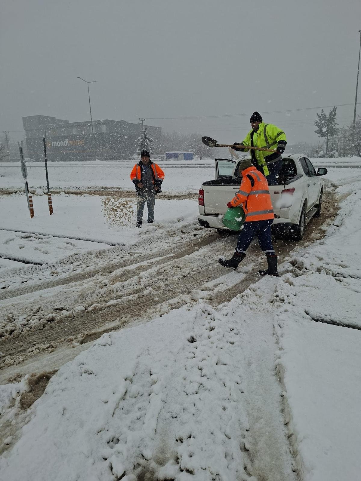 TCDD kar mücadelesi