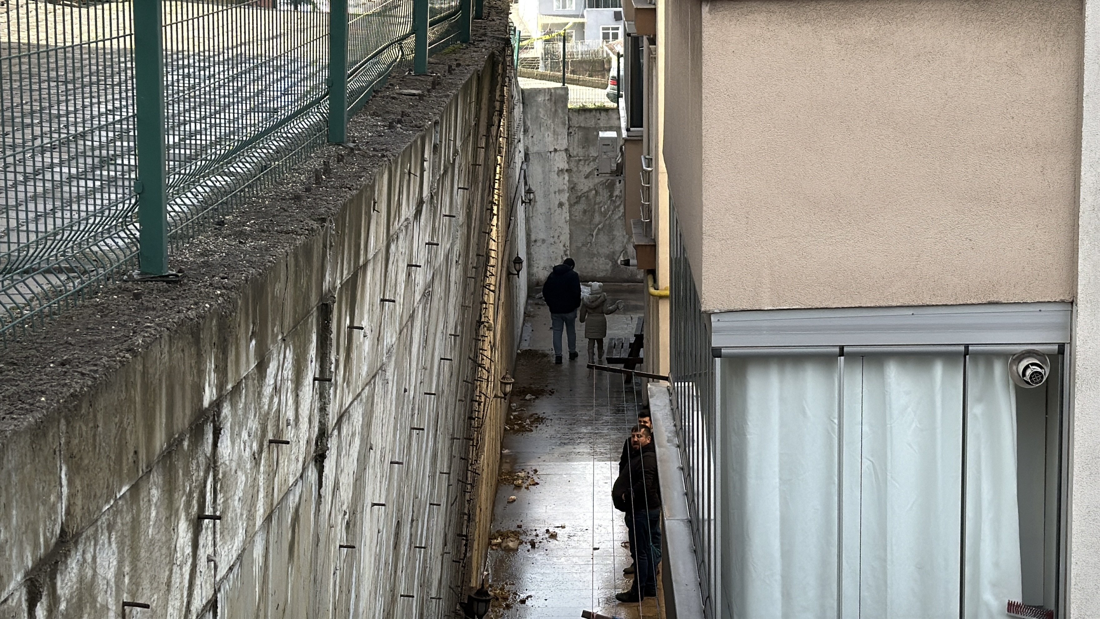 Karabük apartman tahliye istinat duvarı