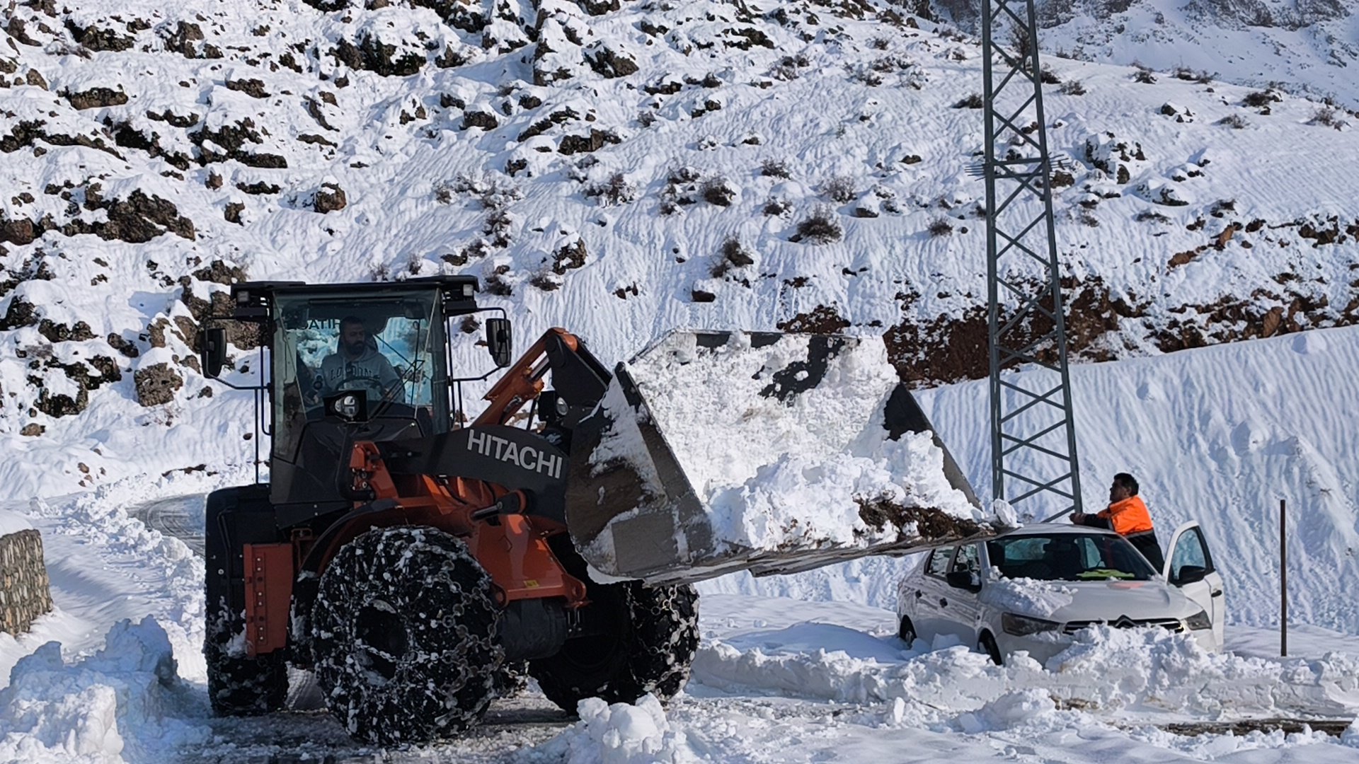 Batman kar temizleme ekipmanları