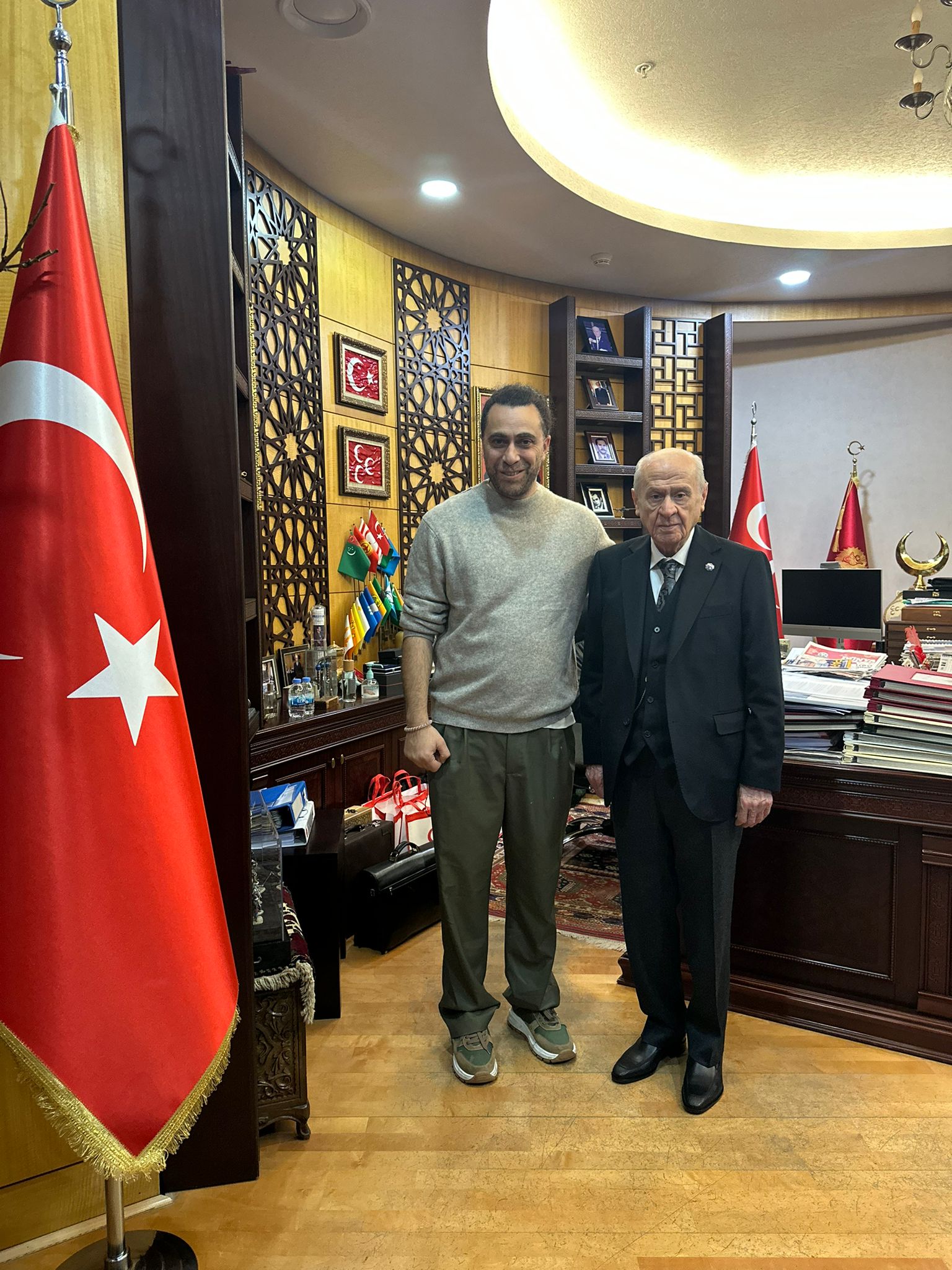 Devlet Bahçeli Ersan Kay görüşme