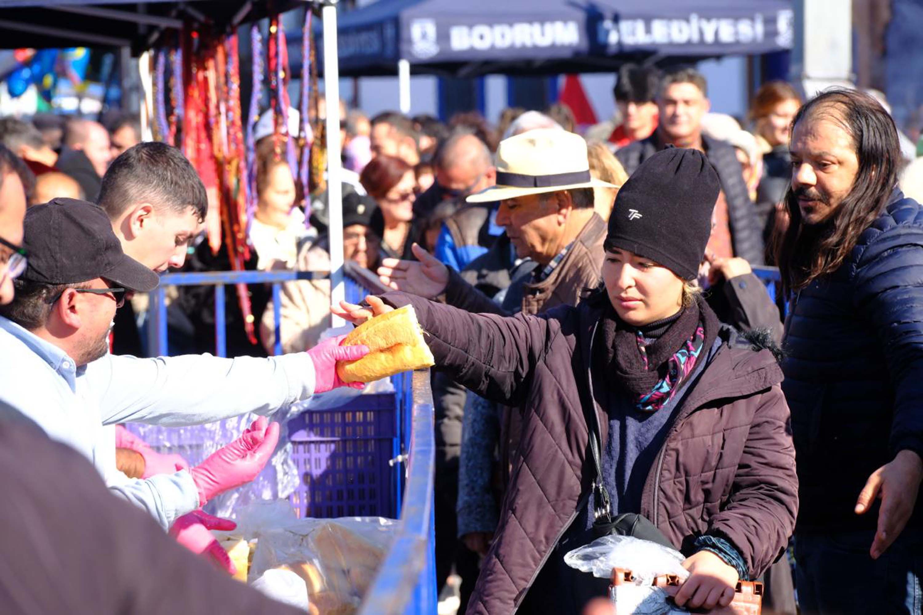 Bodrum Belediye Başkanı Tamer Mandalinci Hamsi Festivali