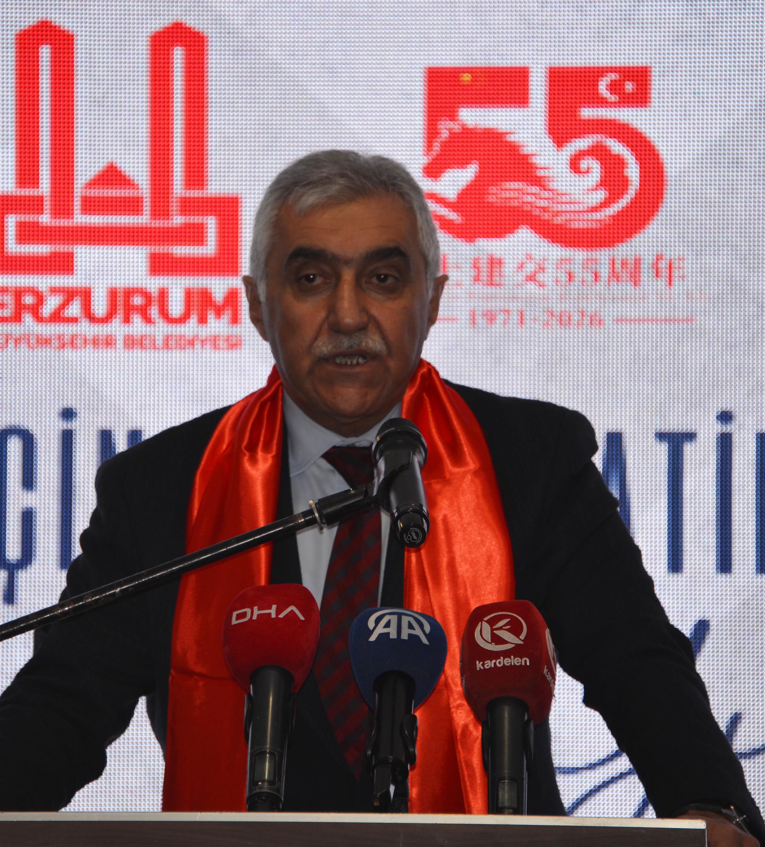 Çin Büyükelçisi ve Erzurum yetkilileri