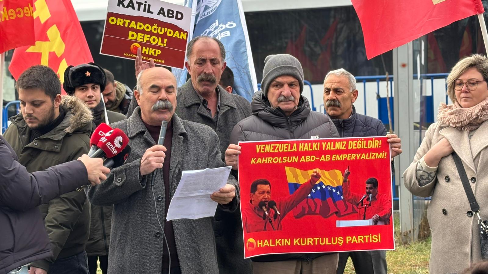 Sait Kıran HKP ABD protestosu