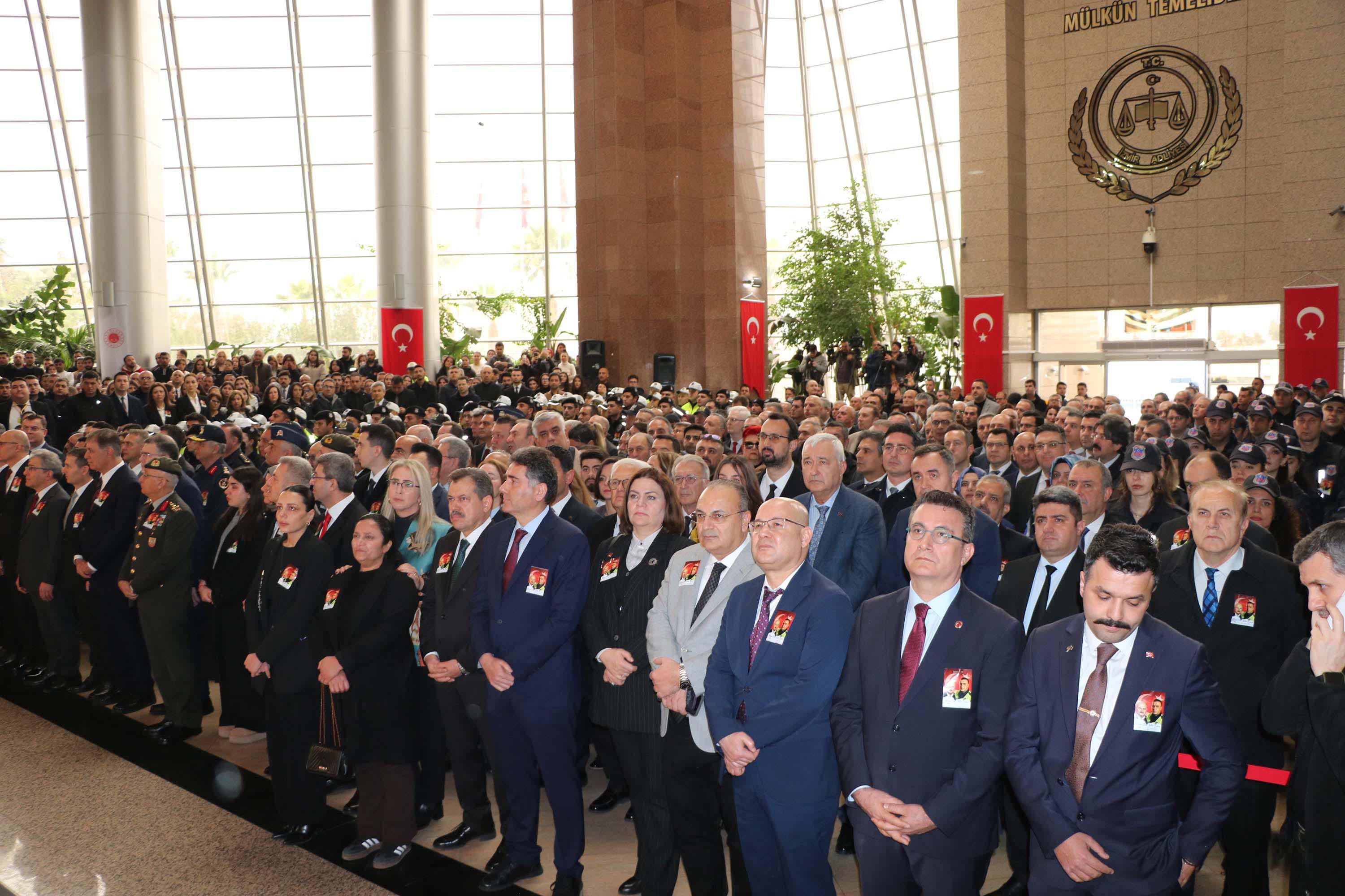 Şehit Diplomatlar Fethi Sekin ve Musa Can Anma Töreni İzmir