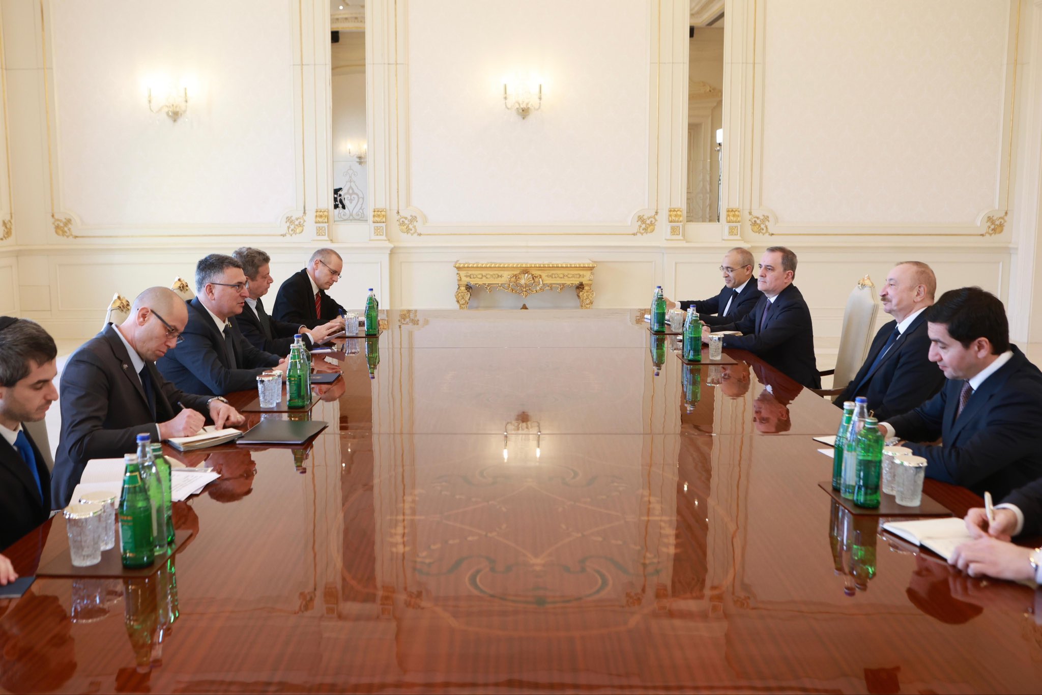 Azerbaycan İsrail İlişkileri Görüşmesi