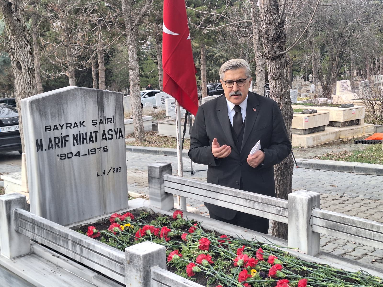 Arif Nihat Asya anma töreni AK Parti Hüseyin Yayman