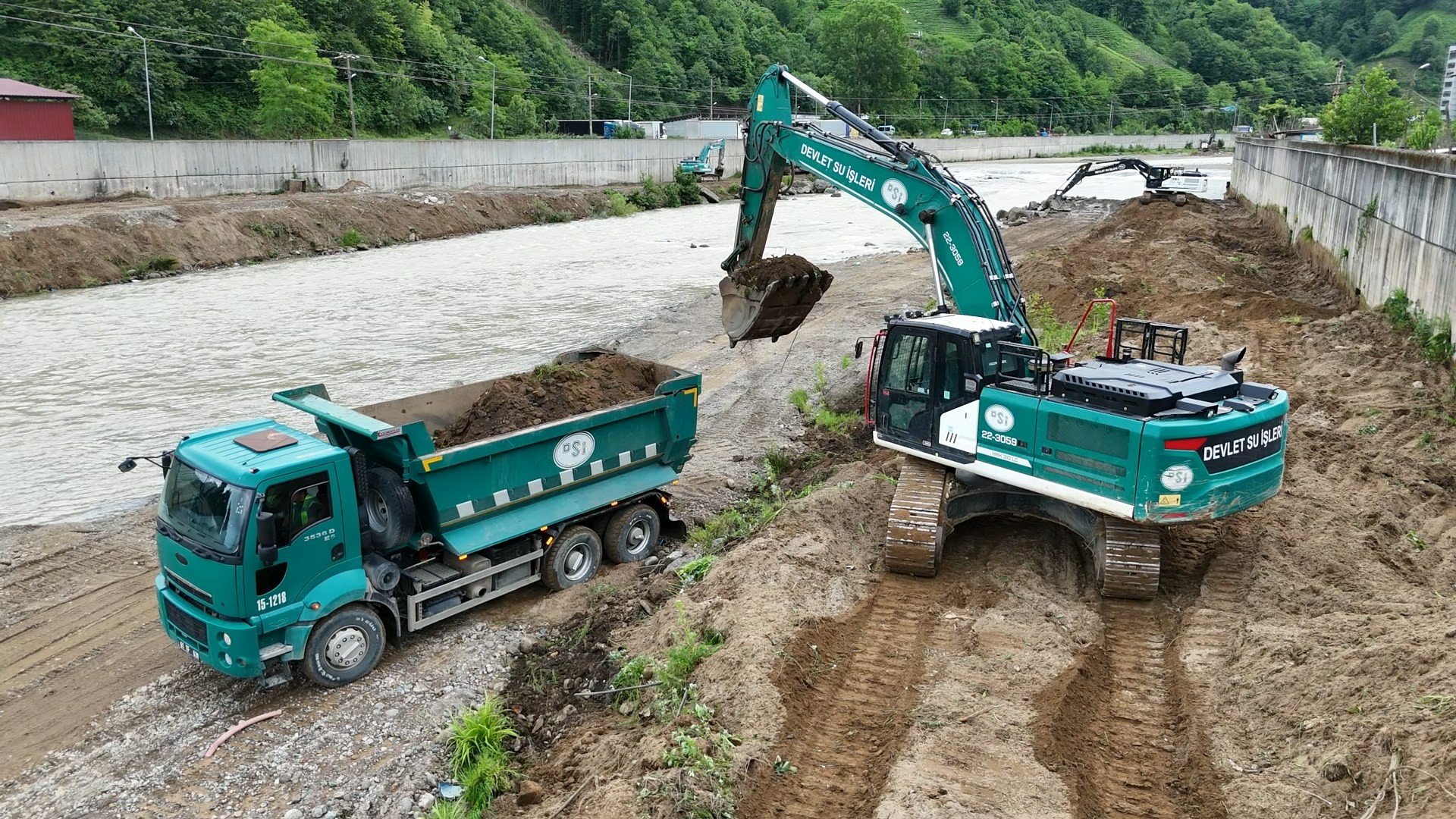 DSİ Taşkın Önleme Çalışması