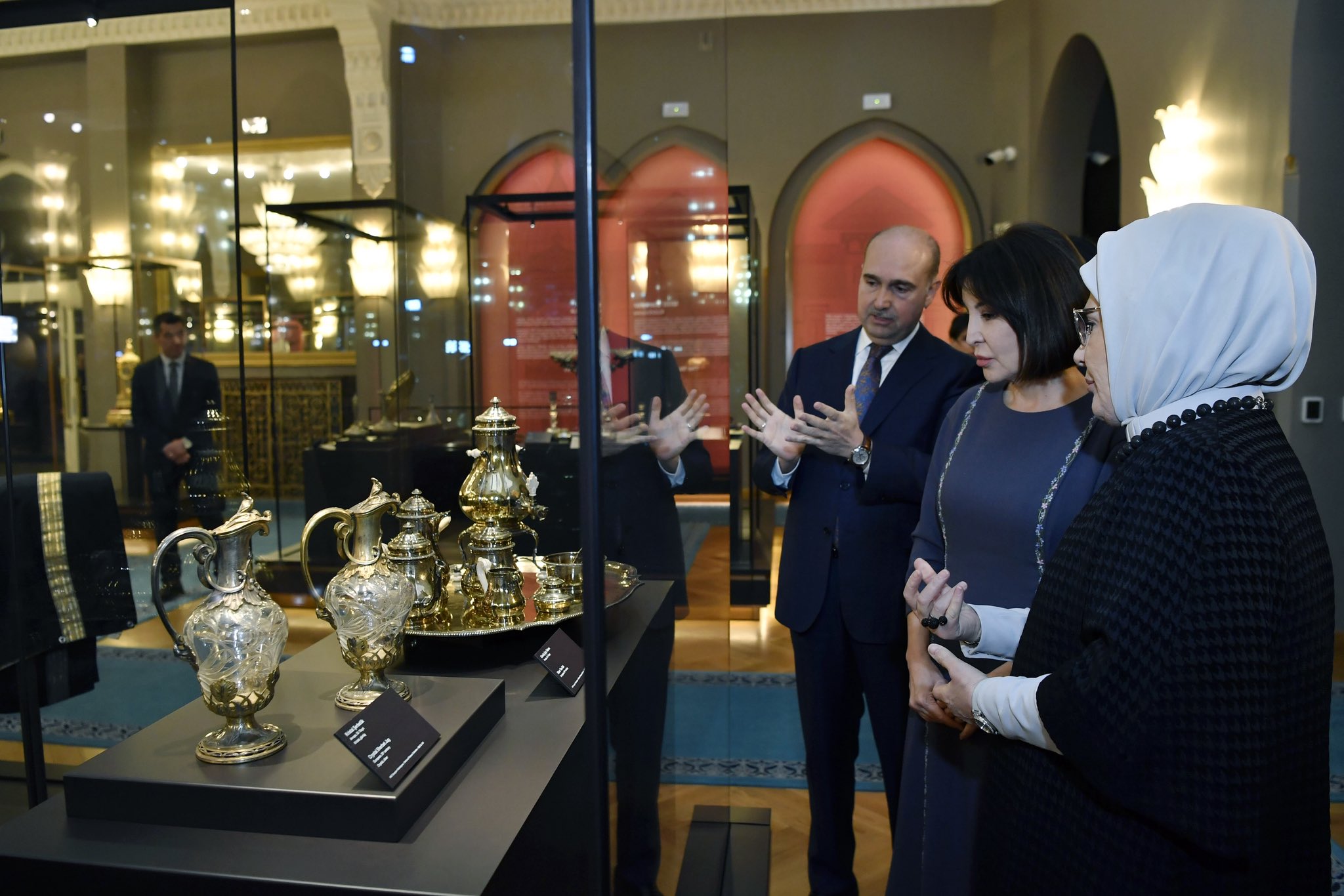 Emine Erdoğan Ziroat Mirziyoyeva Ankara Palas Müze