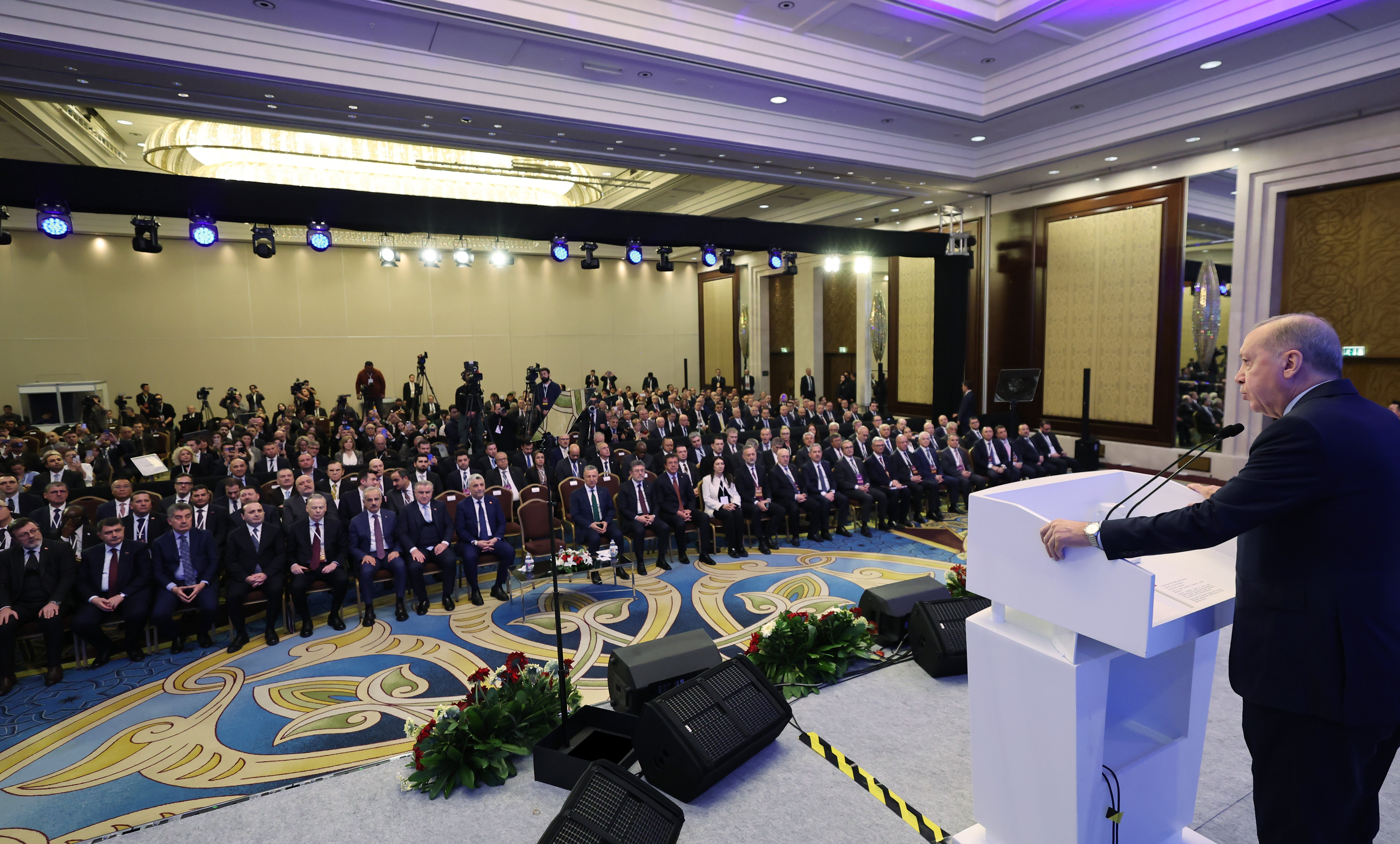 Cumhurbaşkanı Erdoğan ödül töreninde