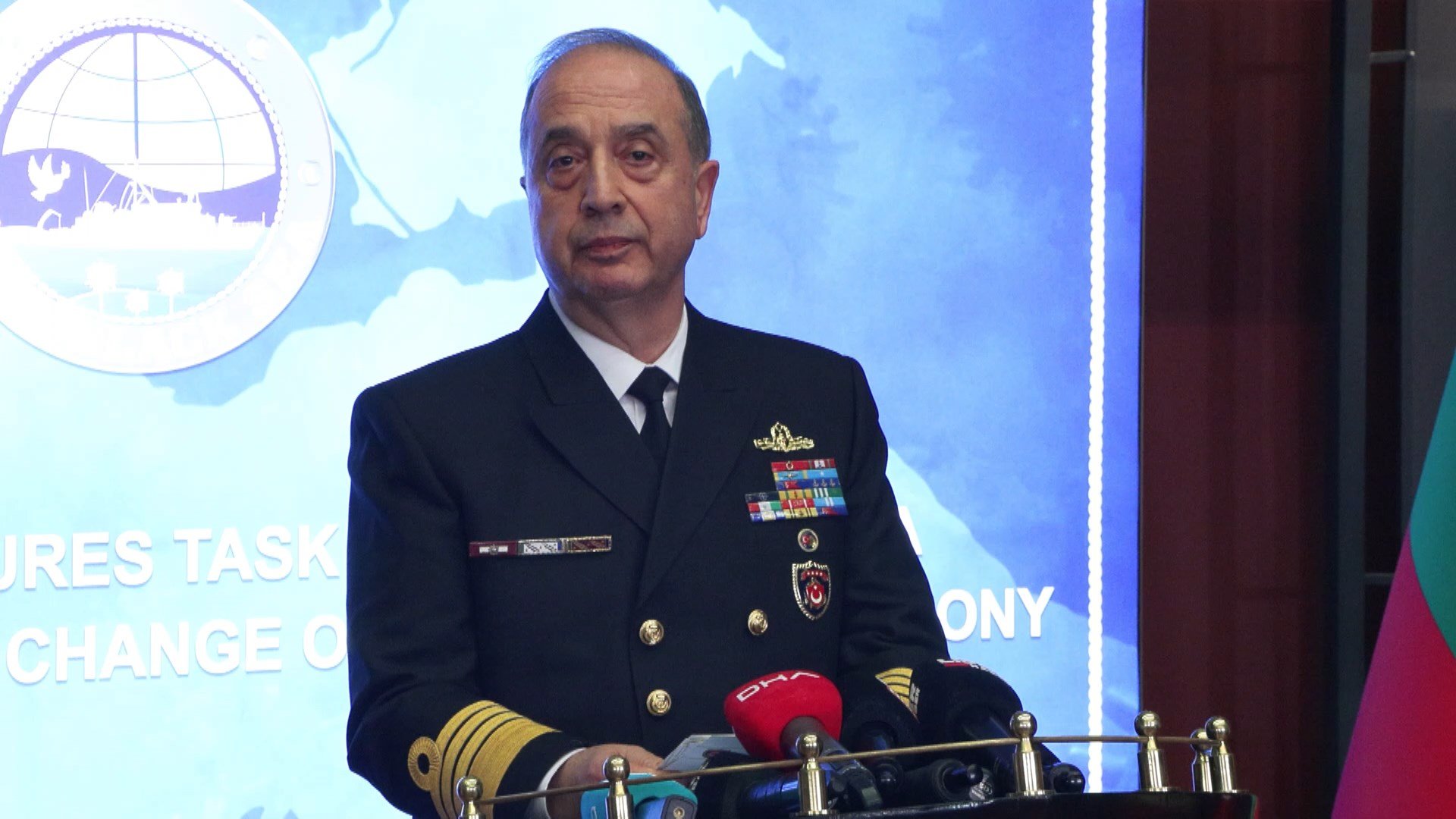 Bulgaristan Deniz Kuvvetleri Komutanı Tümamiral Kiril Mihaylov