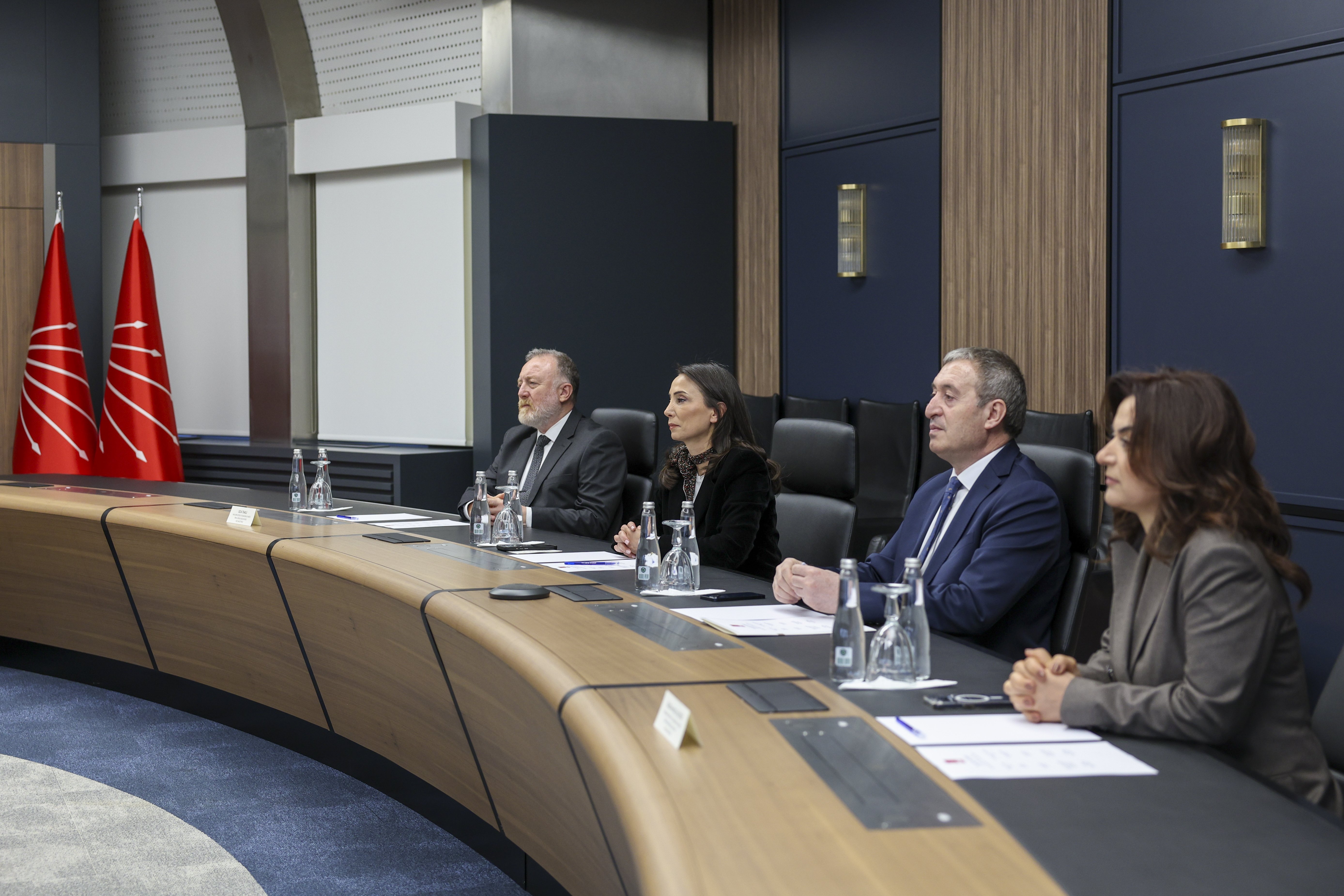 DEM Parti heyeti CHP ziyareti