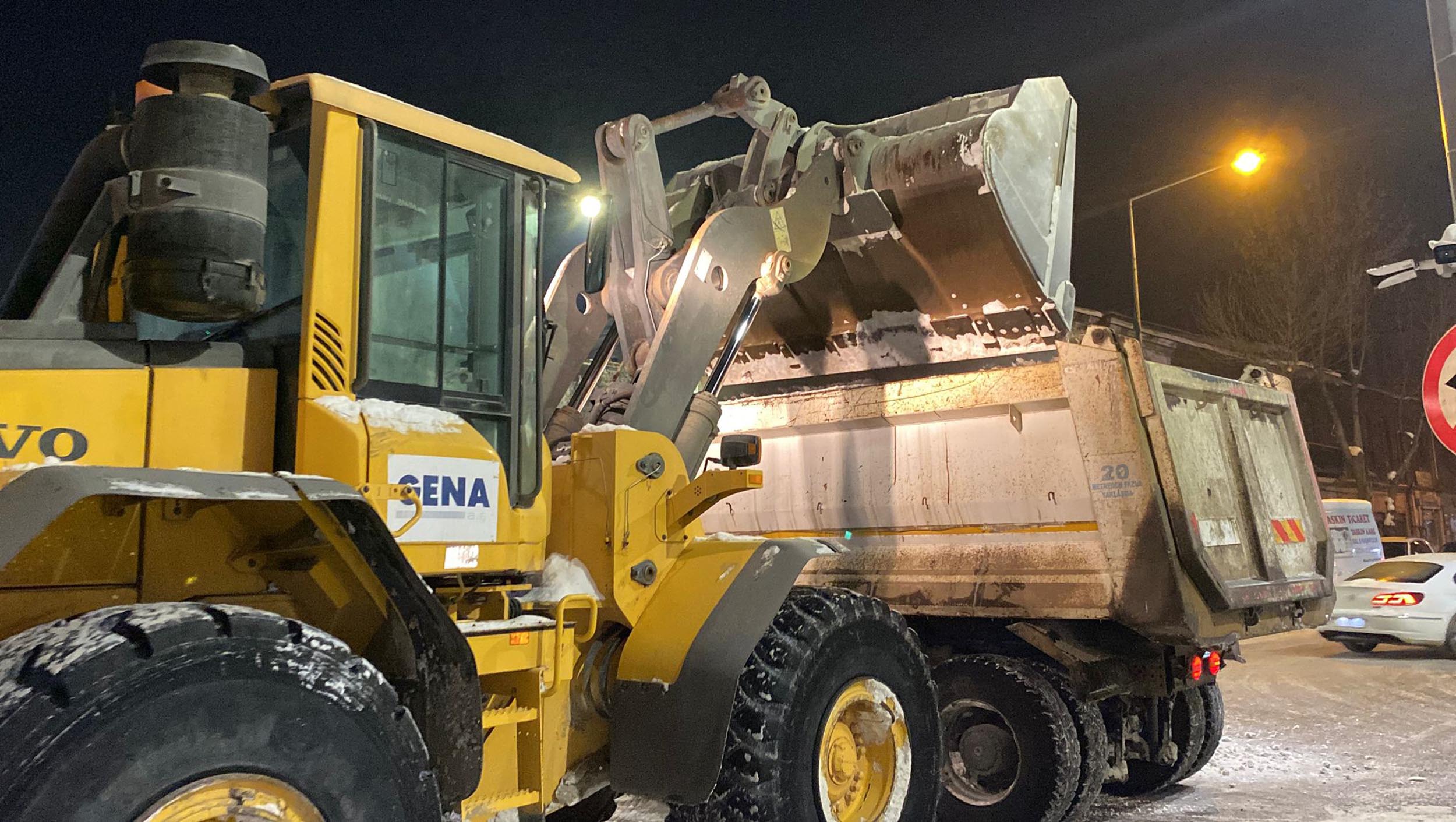 Kars kar temizleme iş makineleri