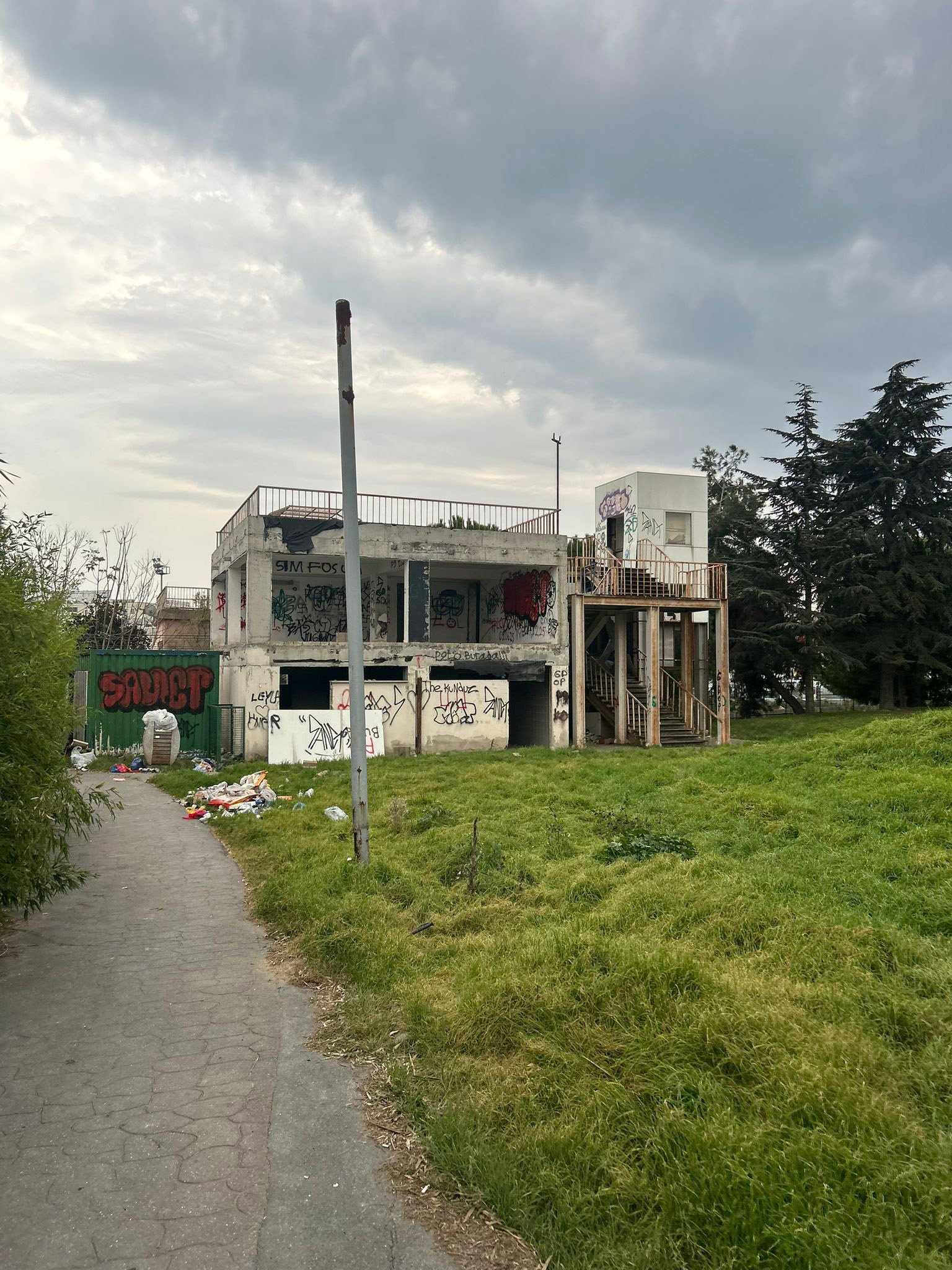Bakırköy Botanik Parkı havadan görünüm