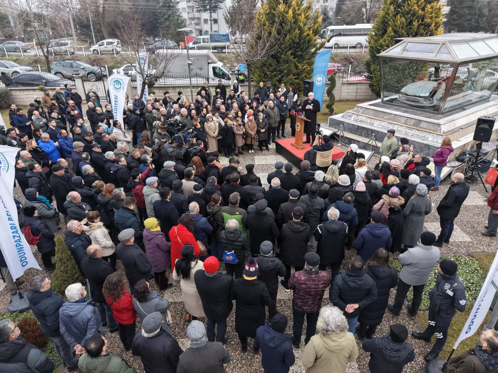 Uğur Mumcu anma töreni Eskişehir