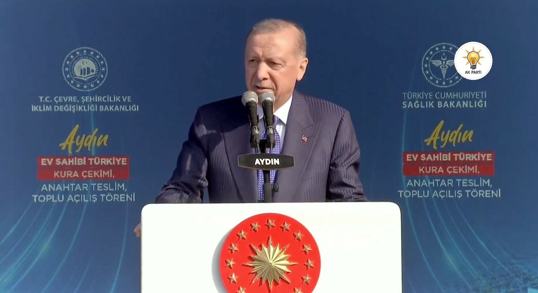 Cumhurbaşkanı Erdoğan Aydın konuşması