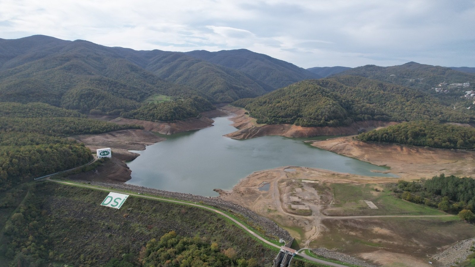 Gökçe Barajı su seviyesi yükseldi