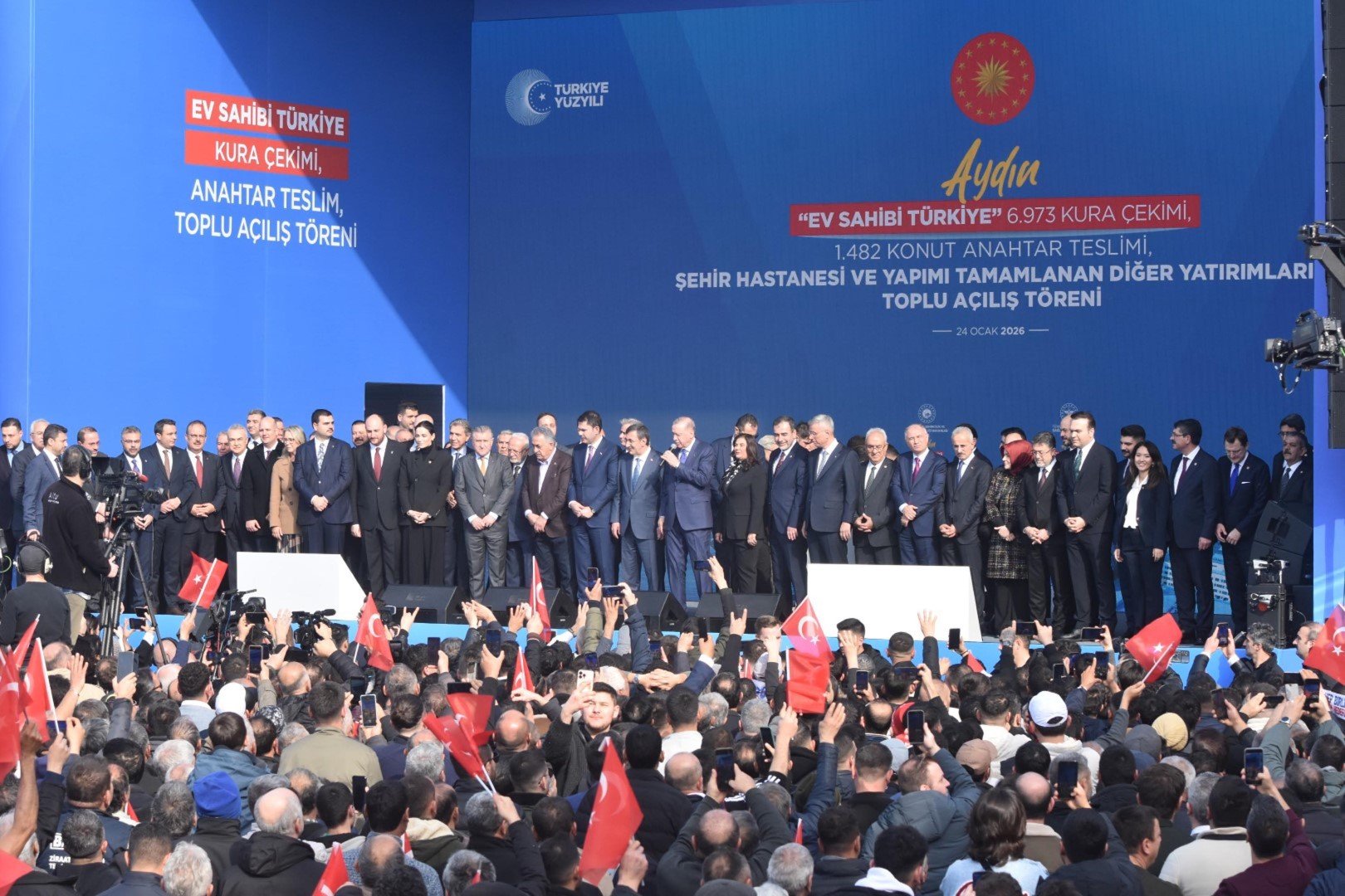 Aydın açılış töreni katılımcılar