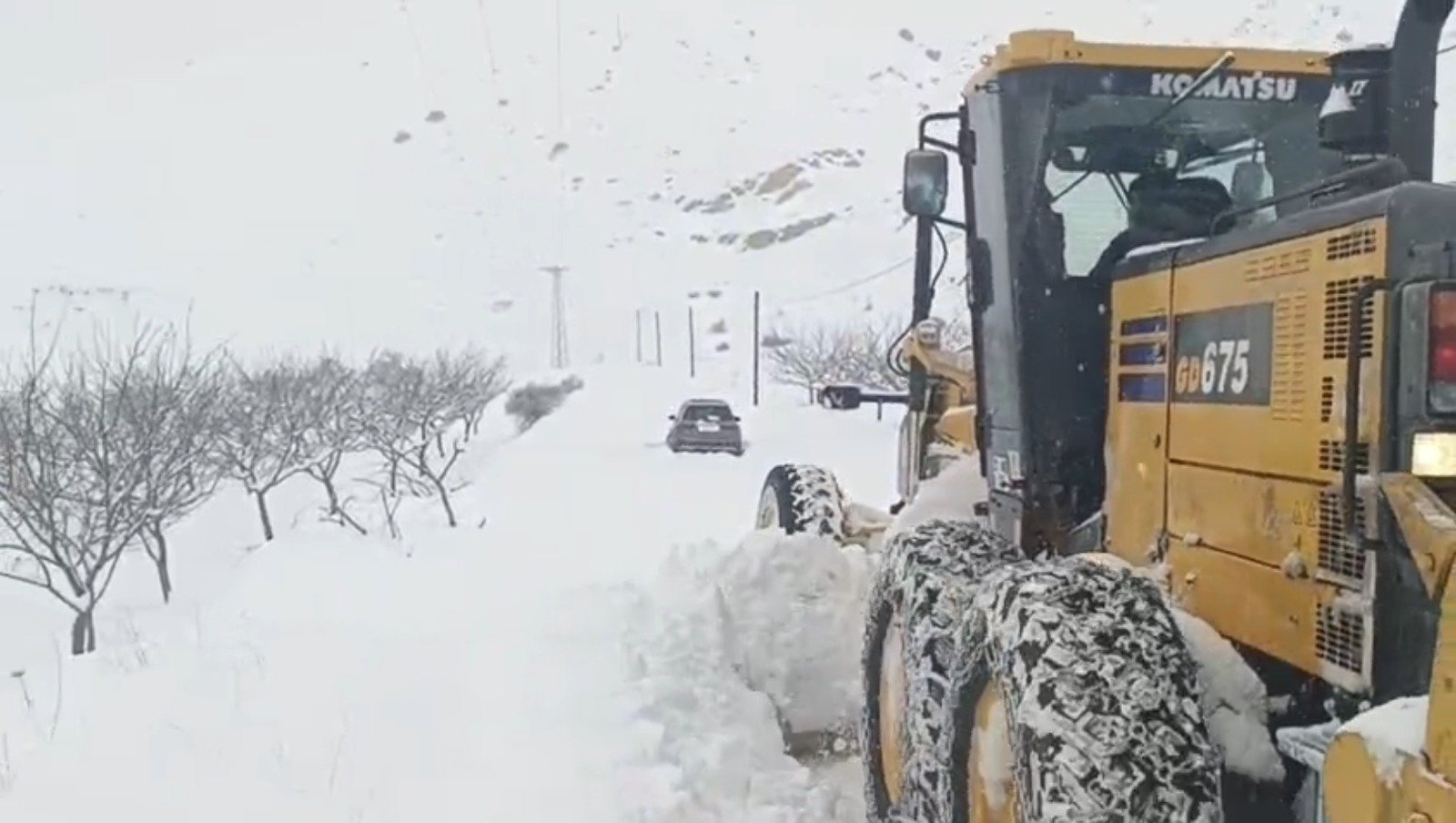 Malatya Büyükşehir Belediyesi kar mücadelesi