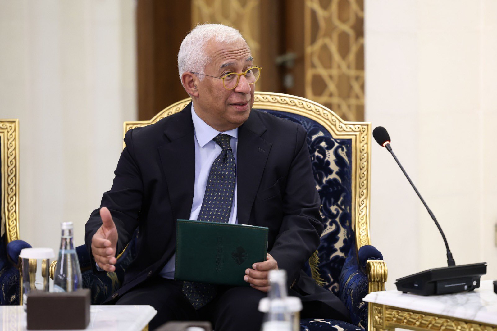 Suriye Cumhurbaşkanı Ahmed Şara AB liderleri ile görüşme