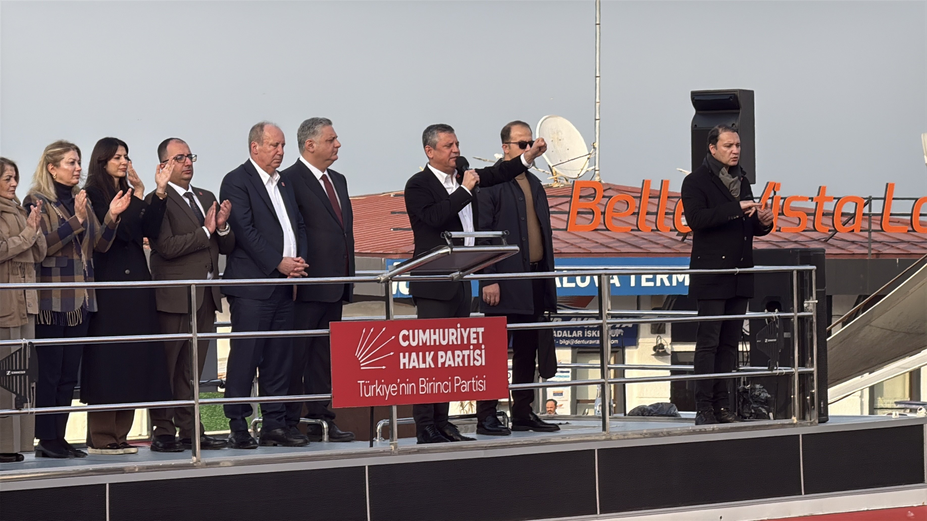 CHP Yalova Mitingi Kalabalık