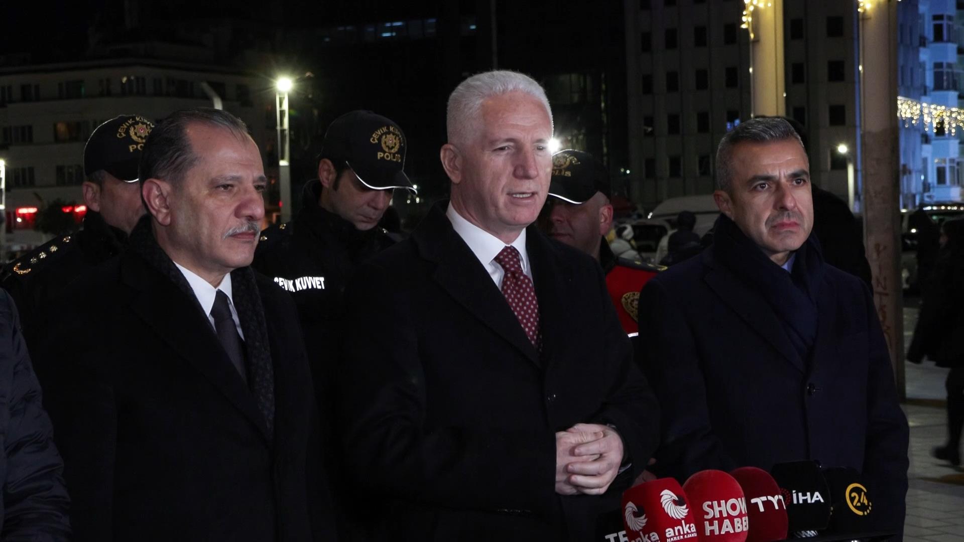 İstanbul Valisi Davut Gül yılbaşı tedbirleri