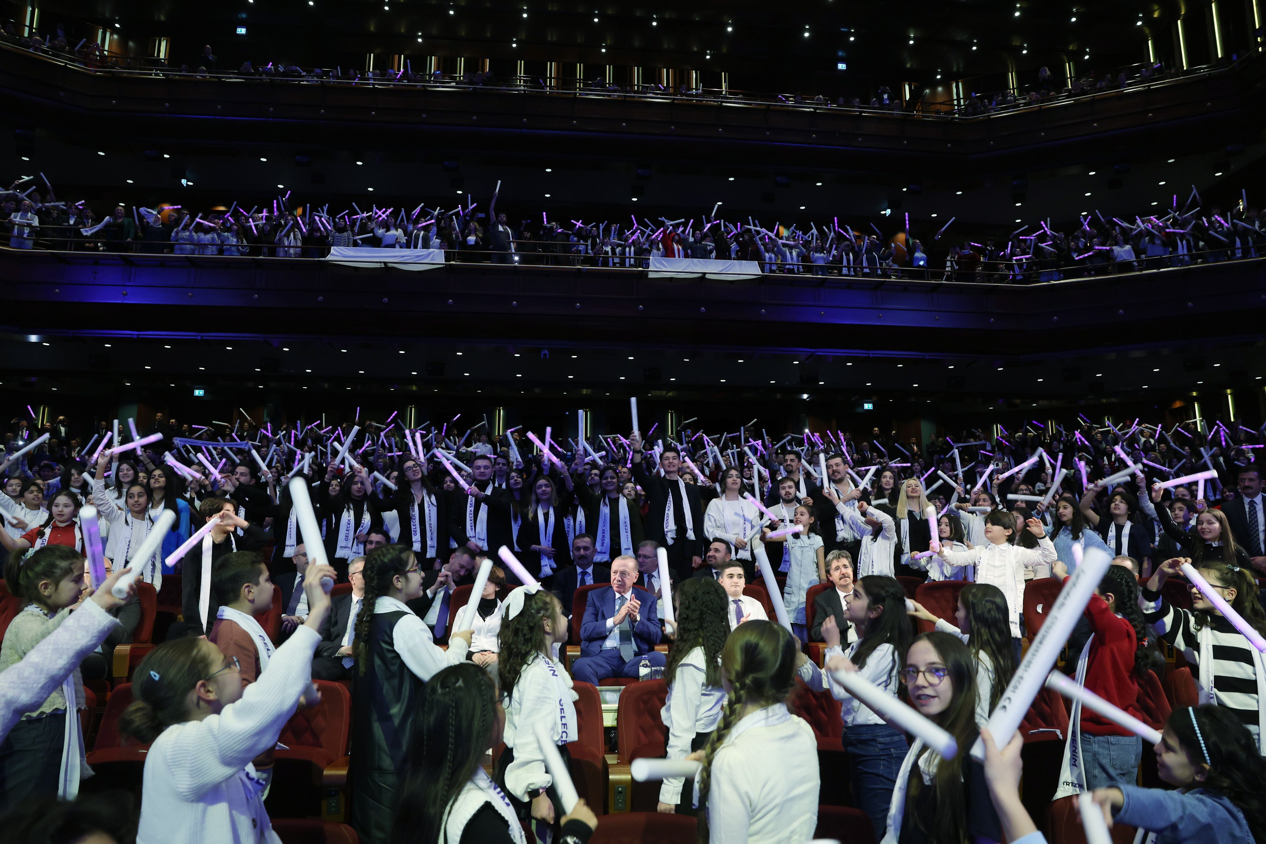 Cumhurbaşkanı Recep Tayyip Erdoğan TRT Genç Kanalı açılışında konuşuyor