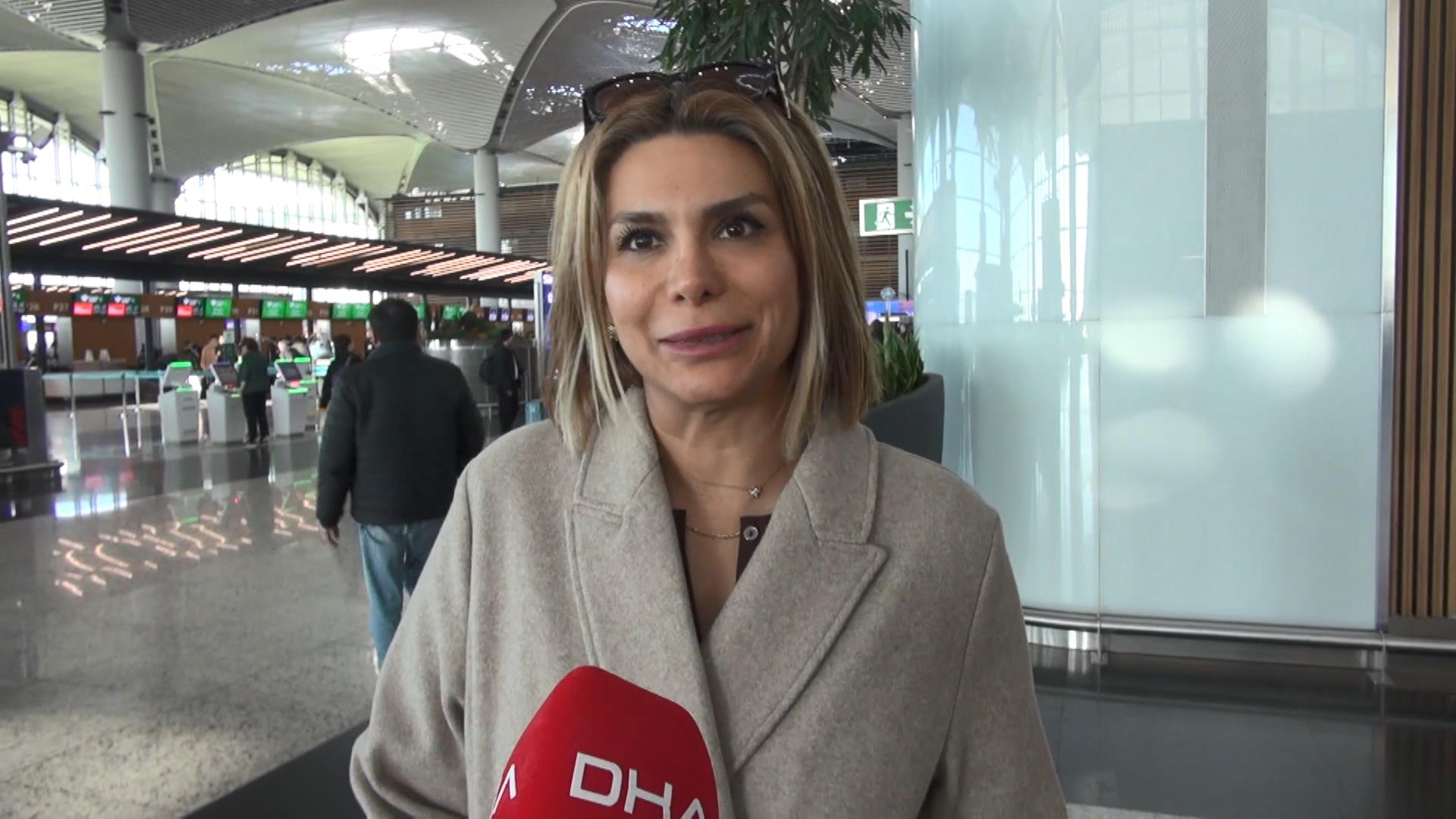 İstanbul Havalimanında bekleyen İranlı yolcular