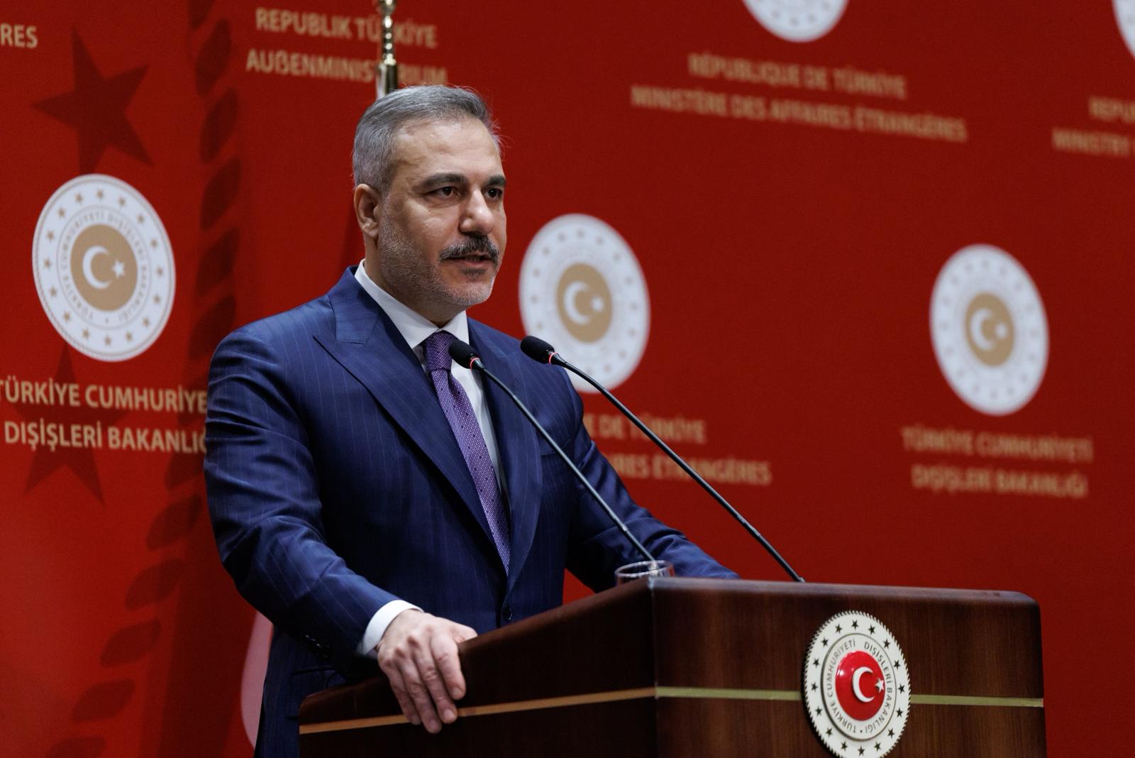 Hakan Fidan Jean-Noel Barrot basın toplantısı