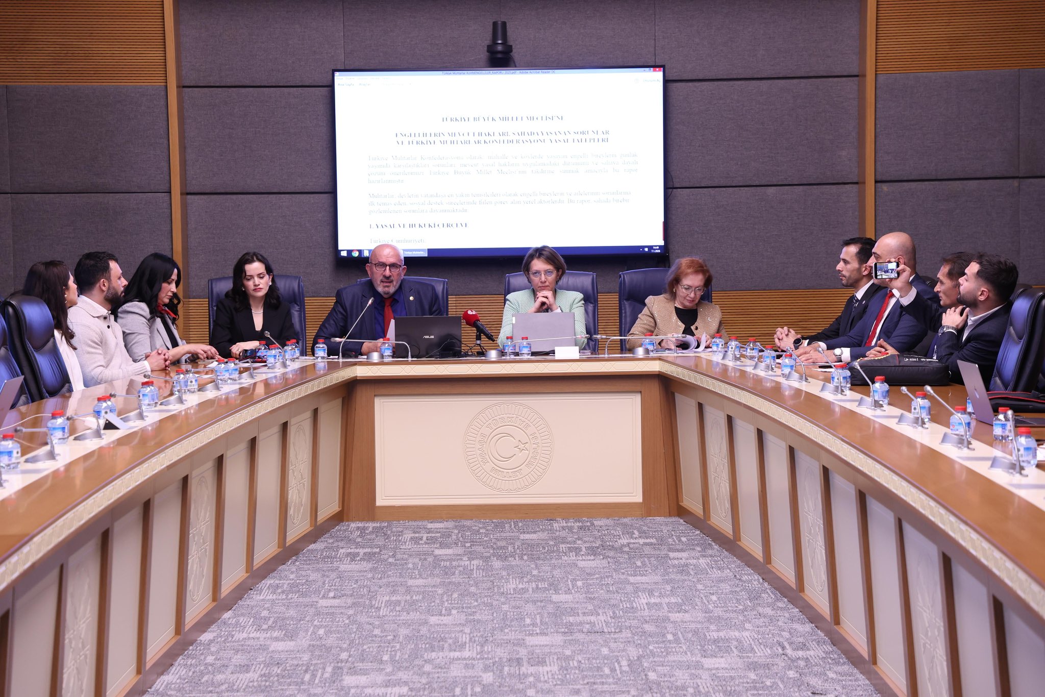 TBMM Komisyon Toplantısı Katılımcıları