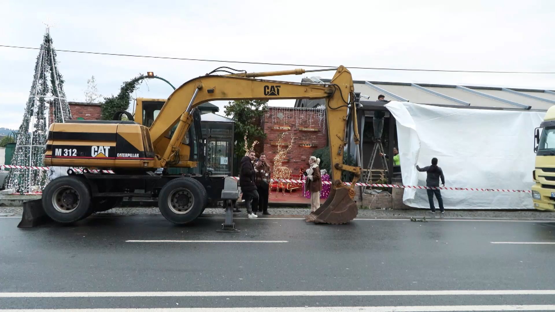 Beşiktaş Kuruçeşme Kaçak Yapı Operasyonu