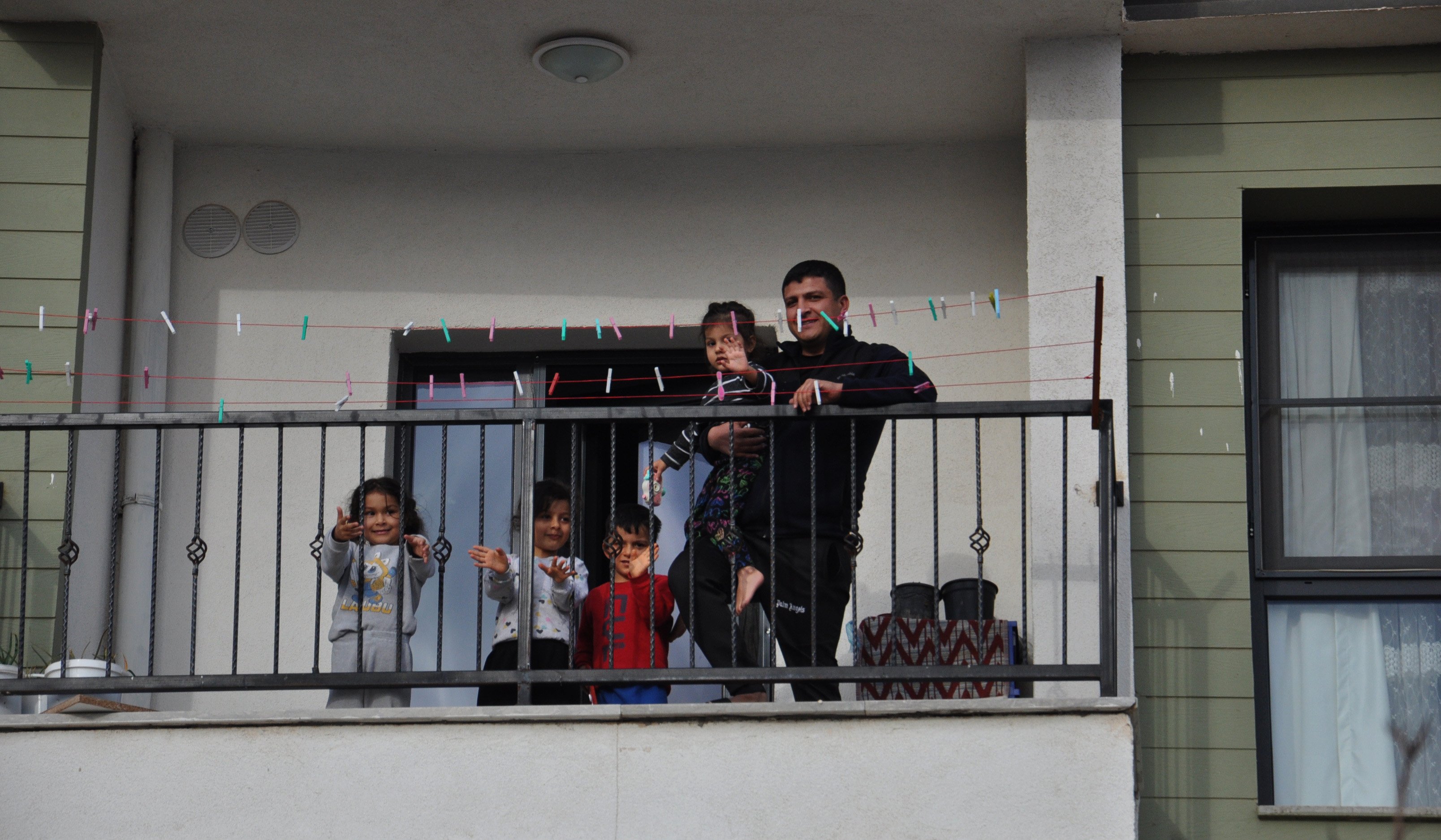 İslahiye TOKİ konutları genel görünüm