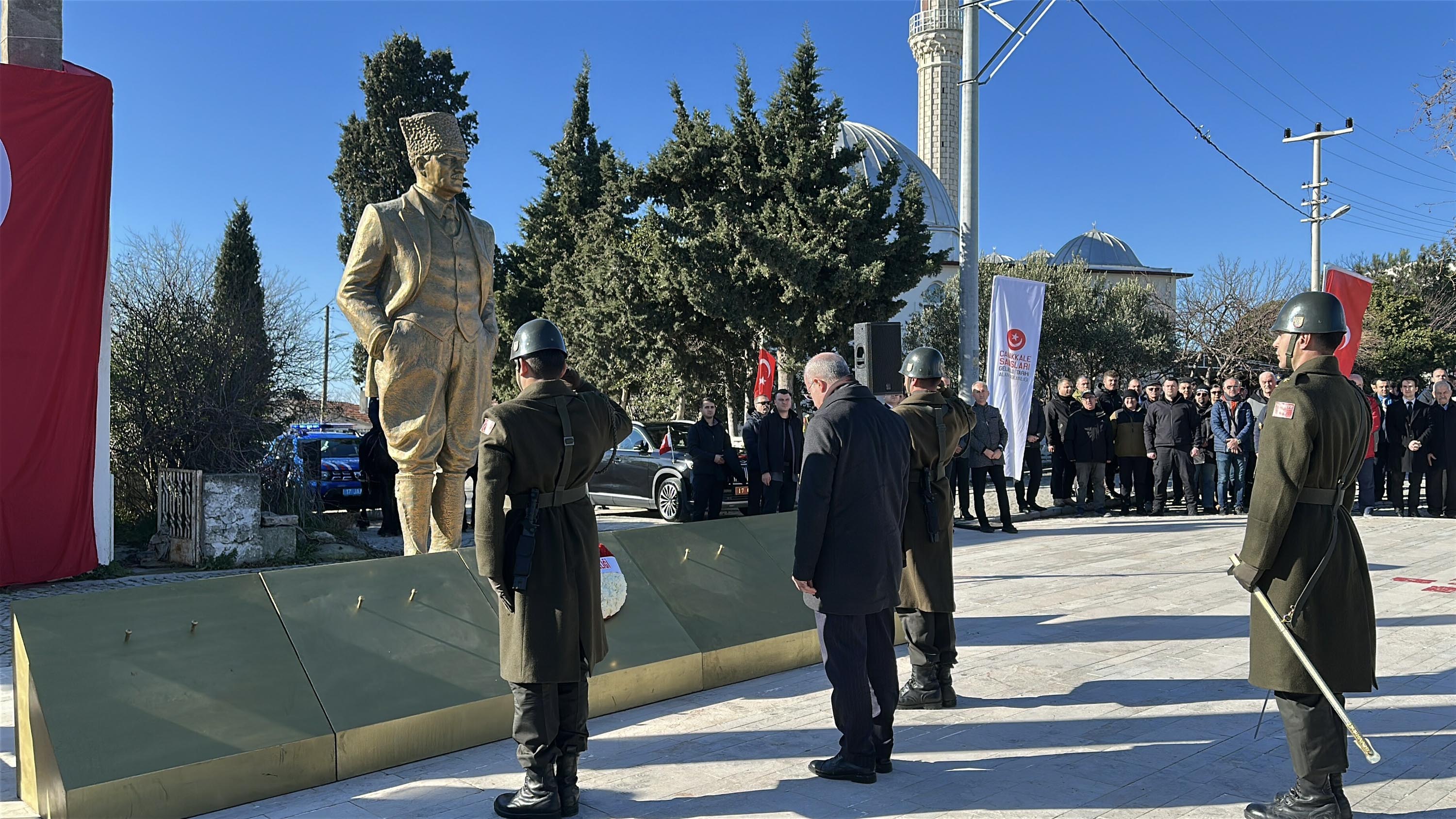 Çanakkale Tarihi Alan Başkanı İsmail Kaşdemir Konuşma Yapıyor