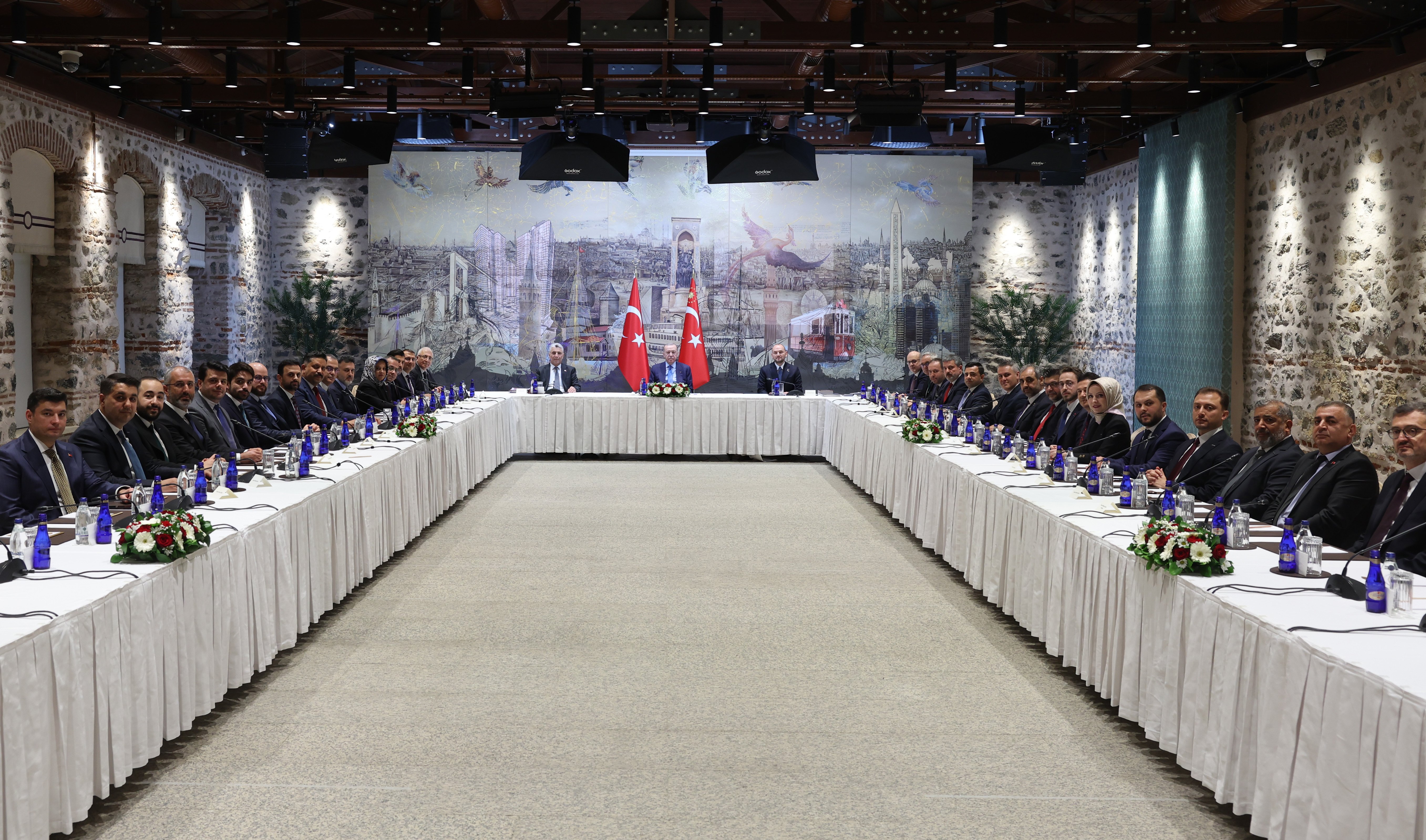 MÜSİAD Heyeti Dolmabahçe Çalışma Ofisi