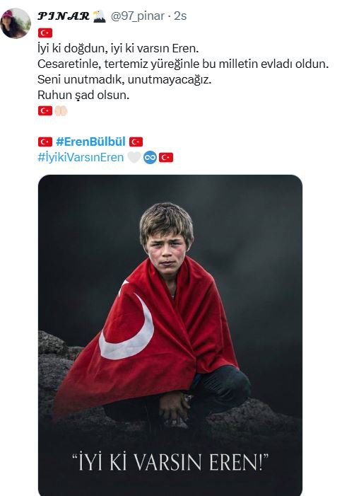 Eren Bülbül Sosyal Medya